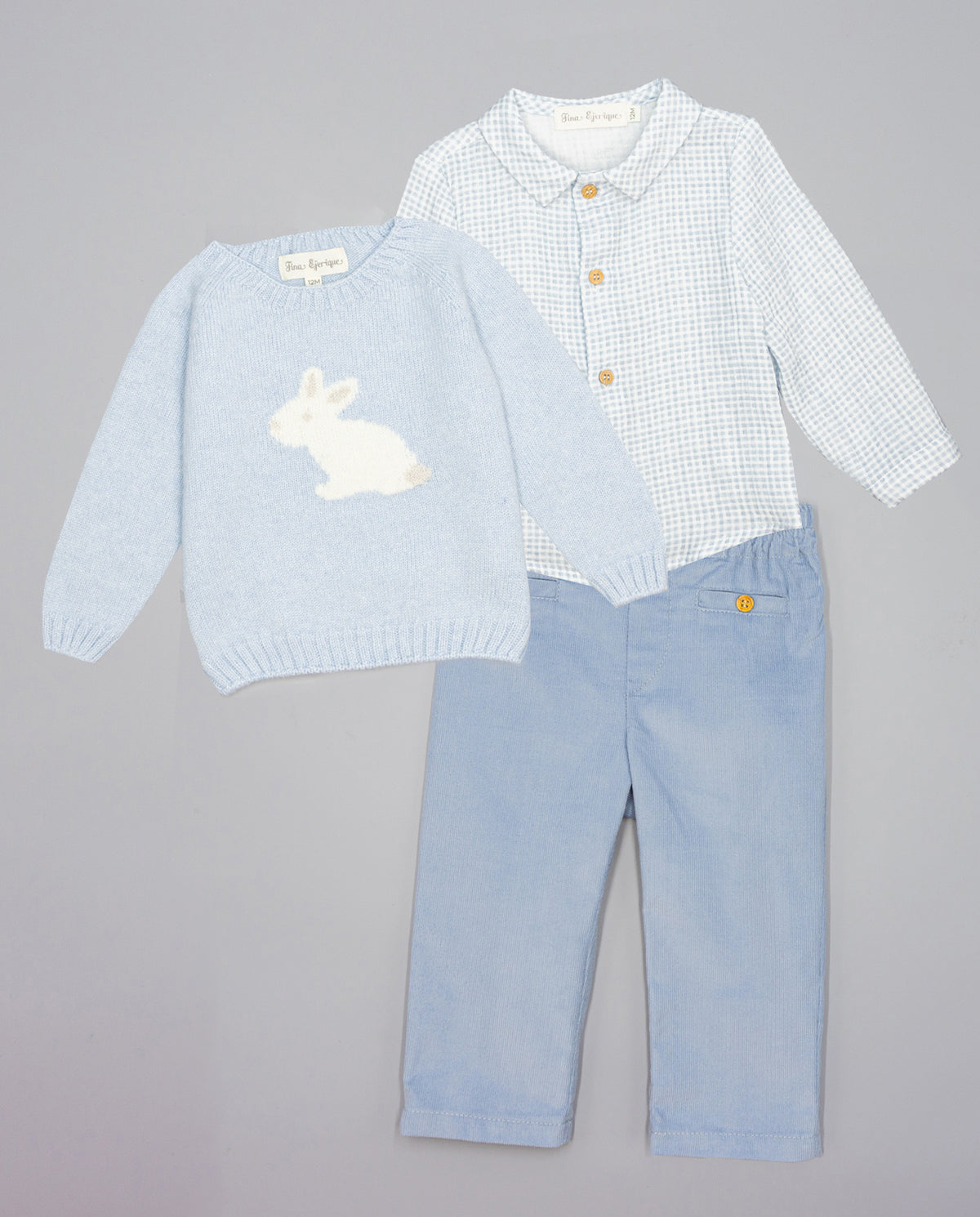 Pant Set 'Gingham Velvet'