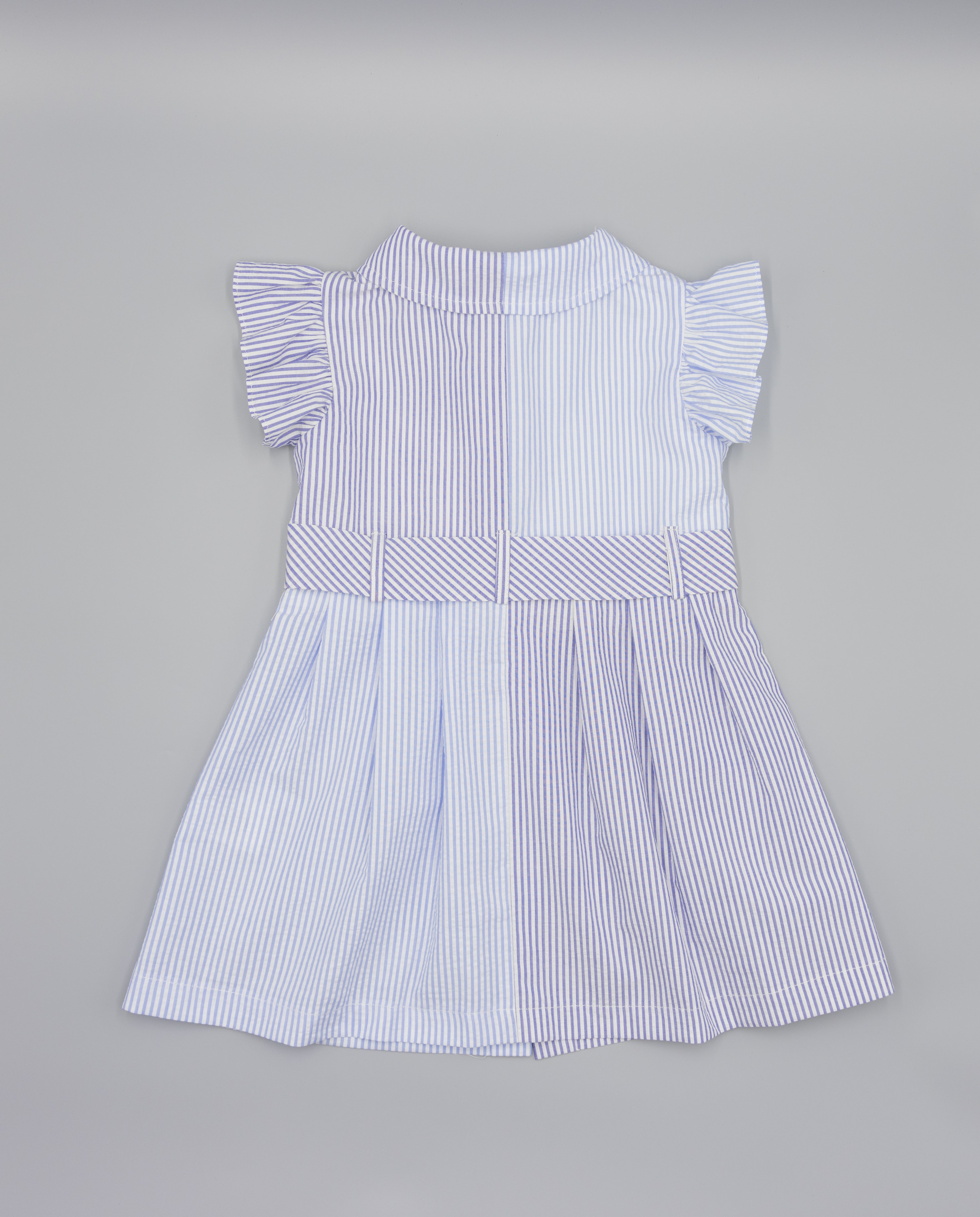 Dress 'Seersucker Blue'