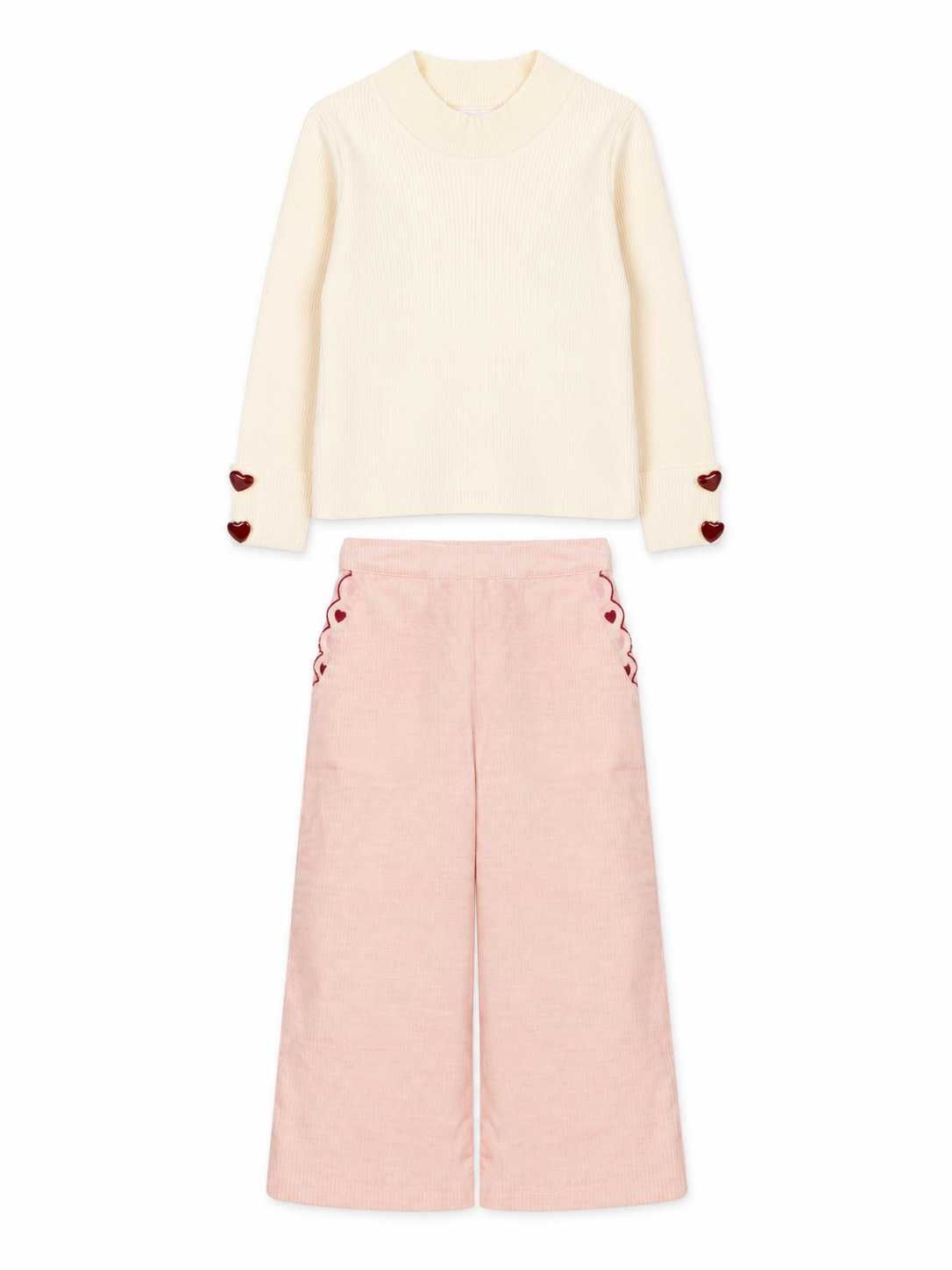 Pant Set 'Hearts'
