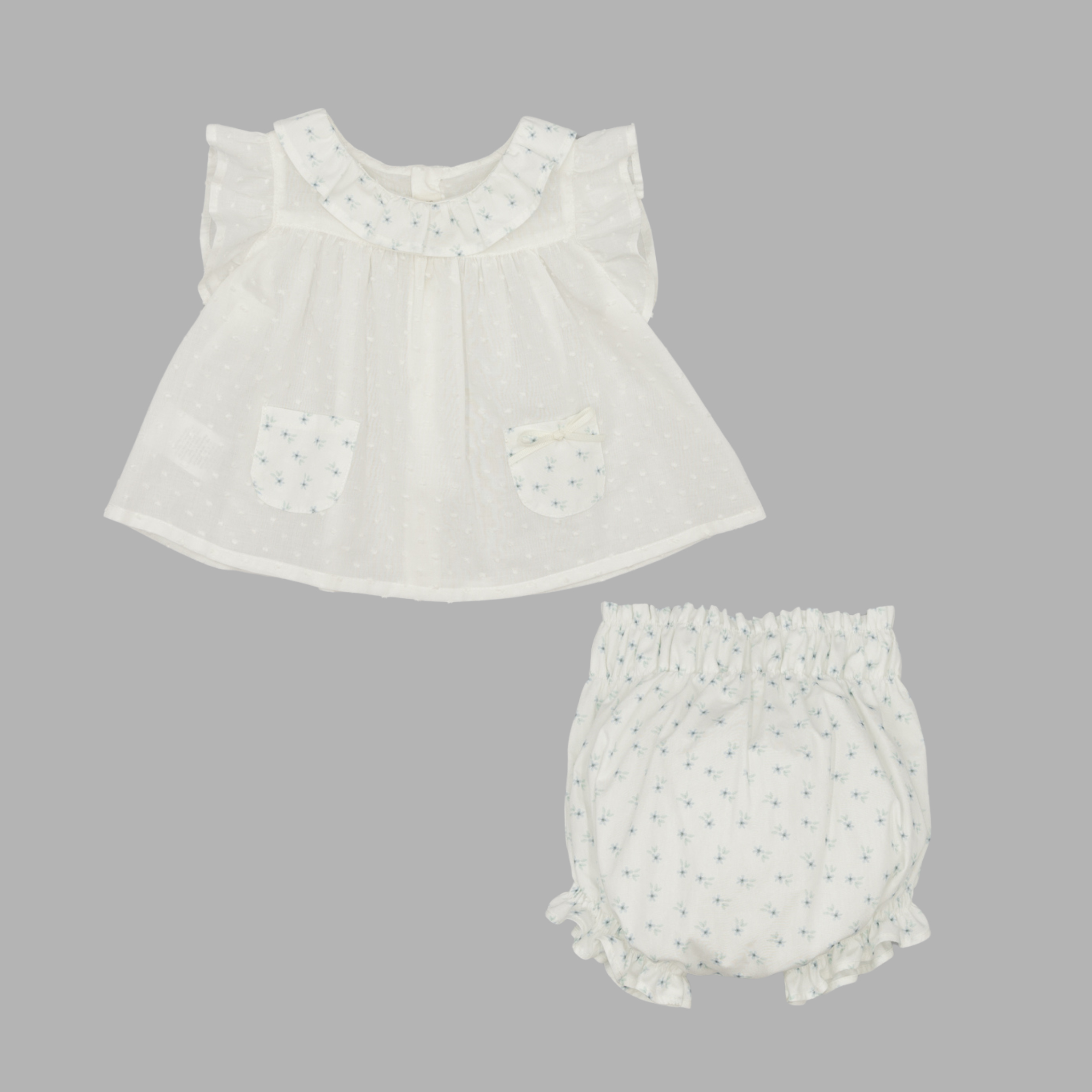 Bloomer Set 'Daisy Blue'
