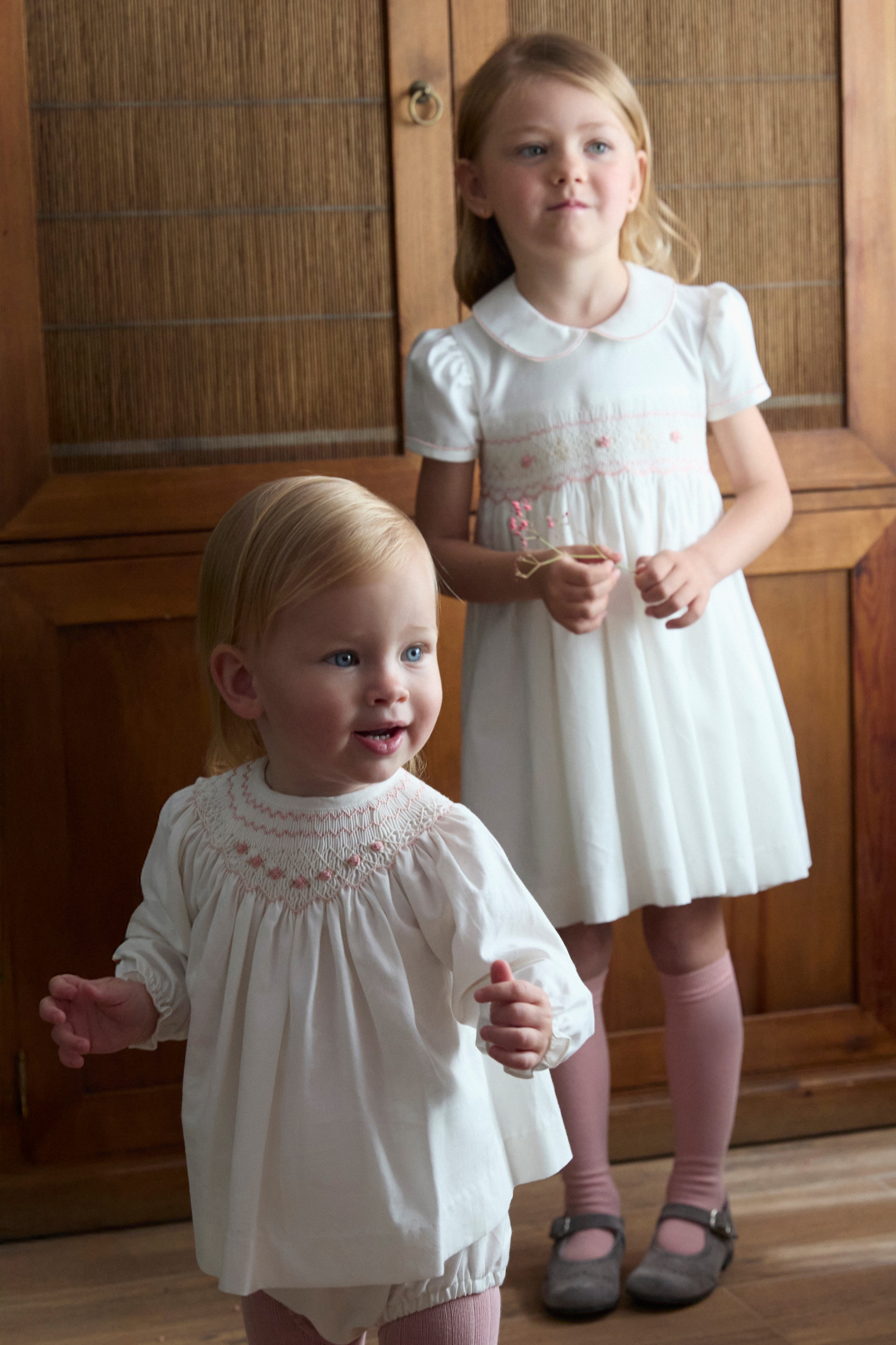 Smock Dress Cerezo Ivory