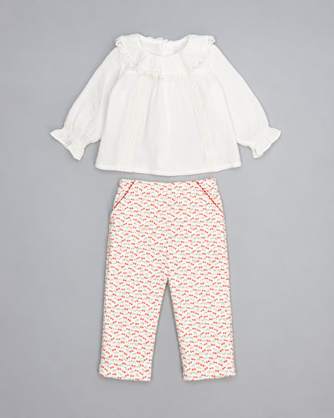 Pant Set 'Cherry'