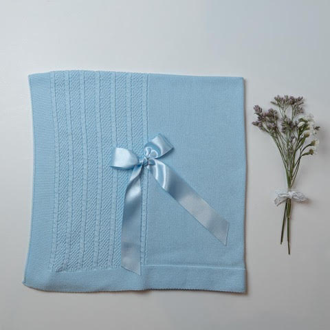 Blanket Ochos Blue