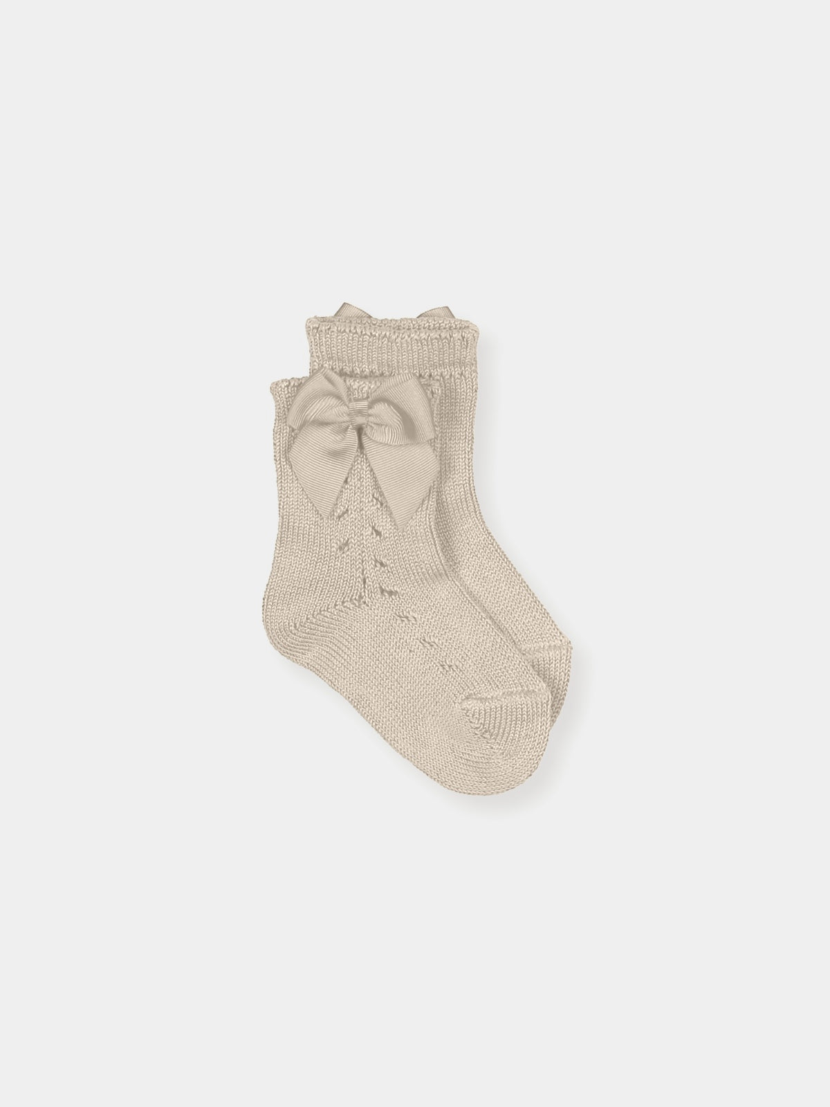 Short Sock Calado Bow- Colors