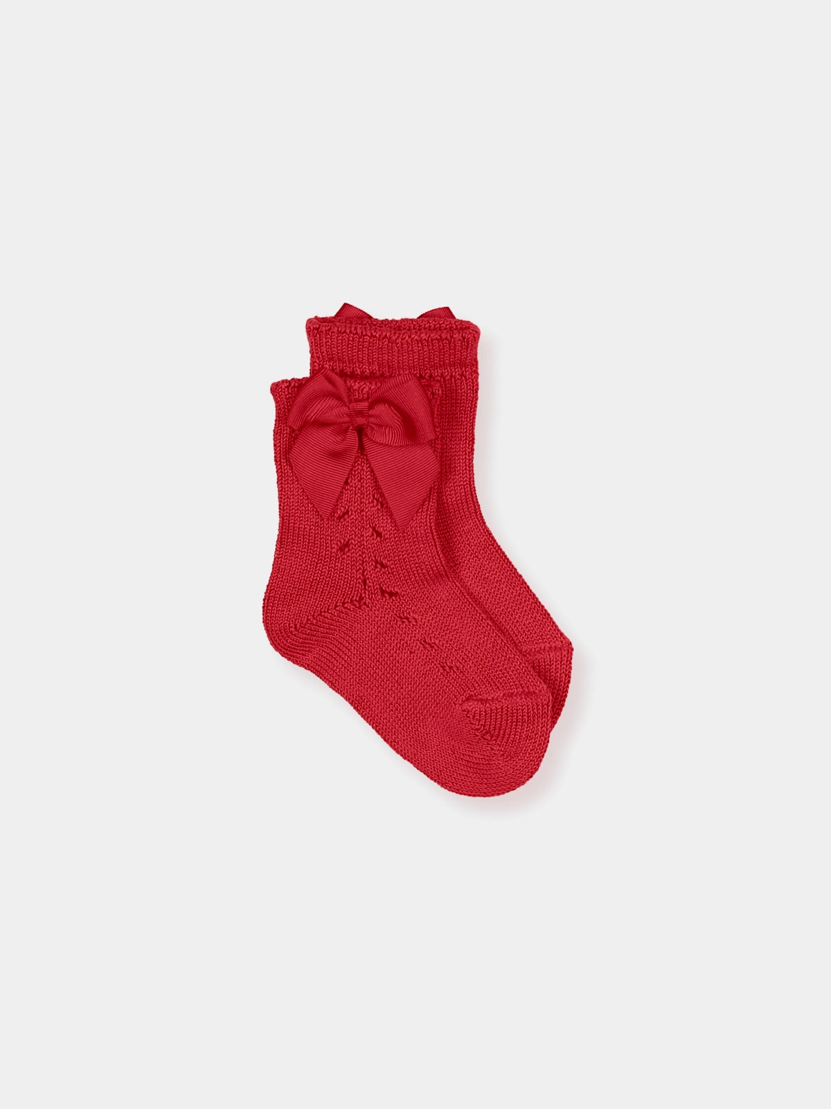 Short Sock Calado Bow- Colors