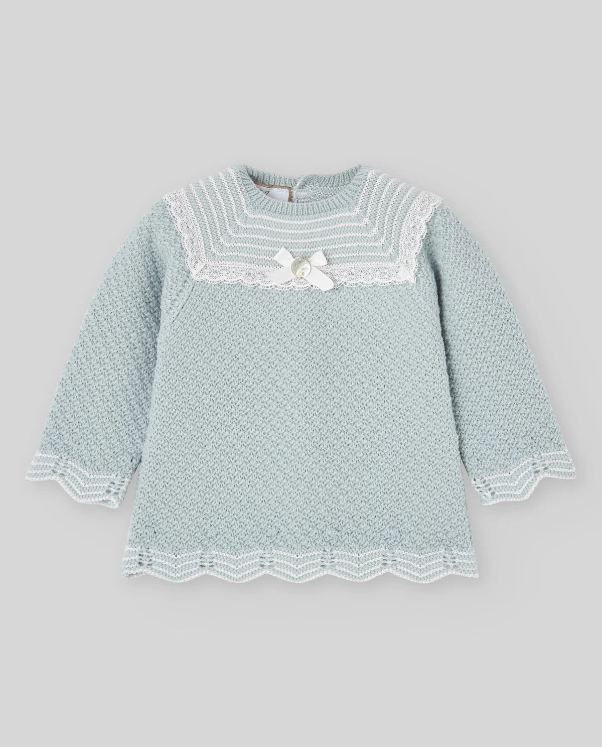Knit Set 'Leira' Girl Green