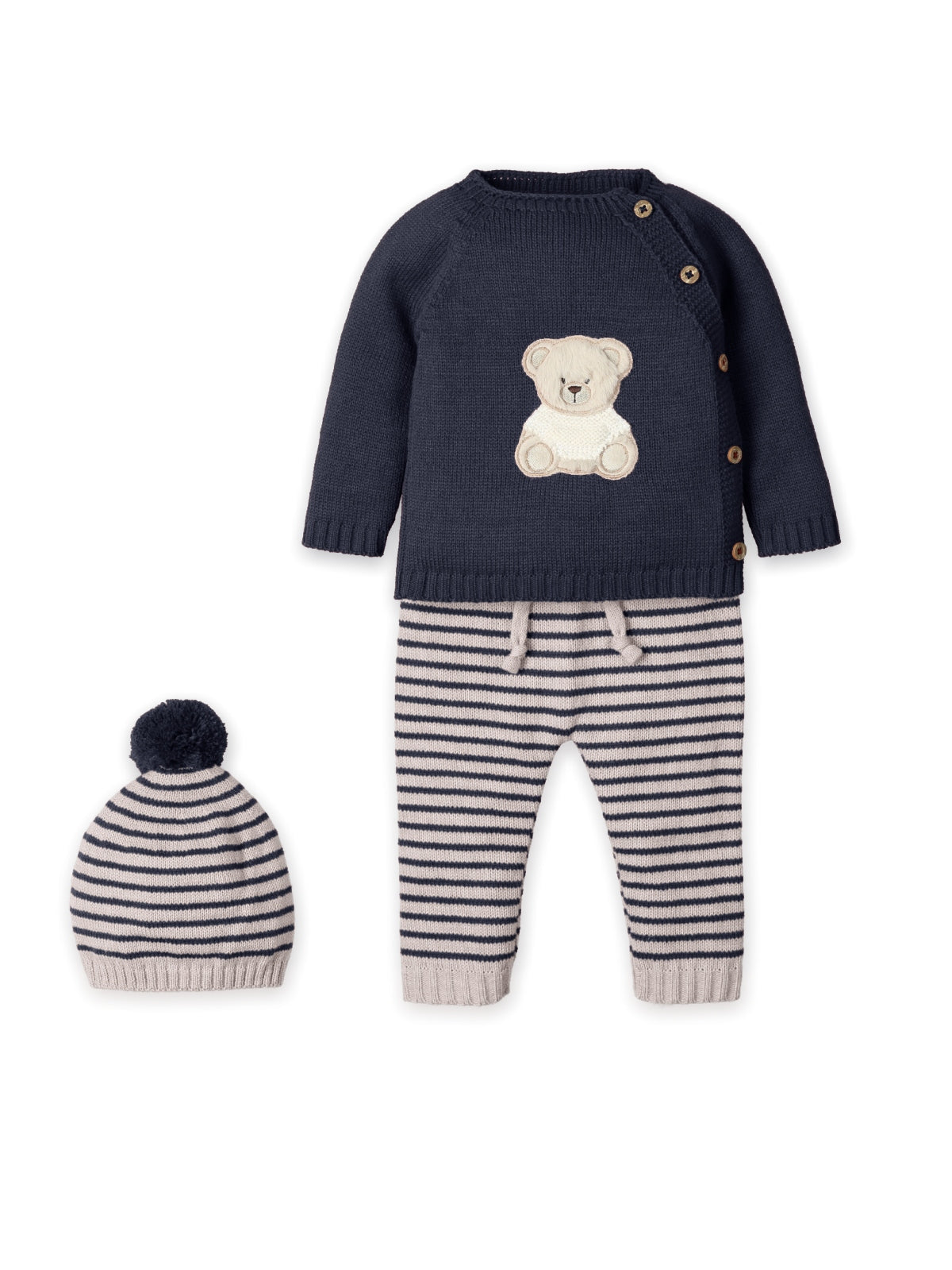 Knit Set 'Dulces Instantes' Navy