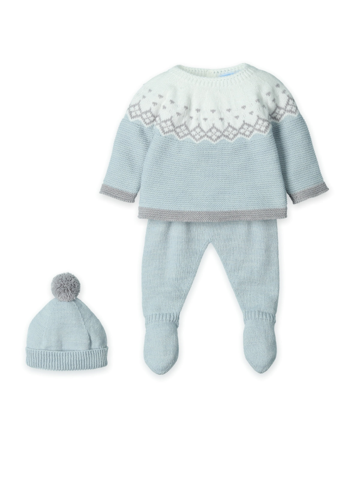 Knit Set 'Jacquard Winter'
