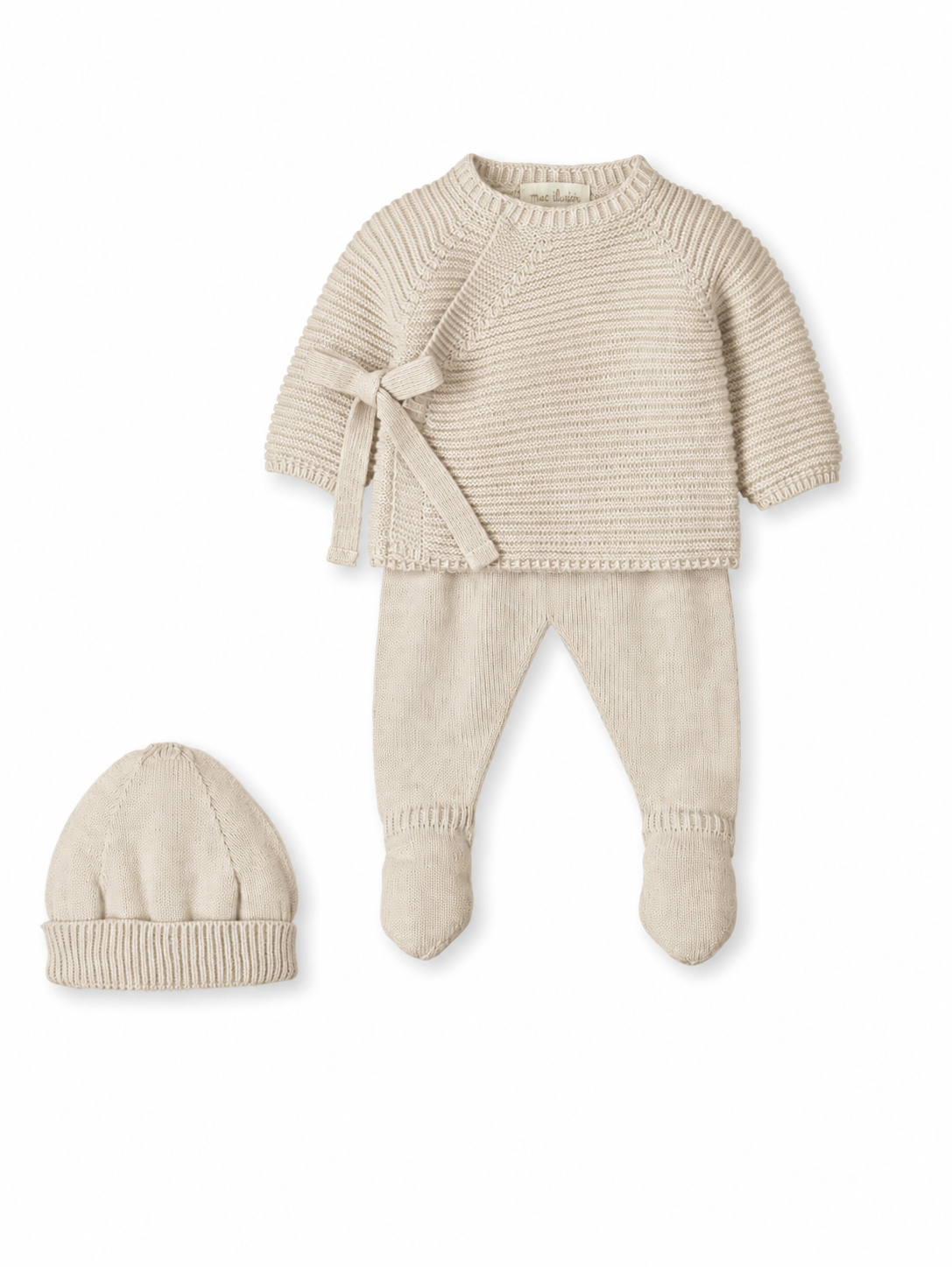 Knit Set 'Elegant' Kimono- 3pc