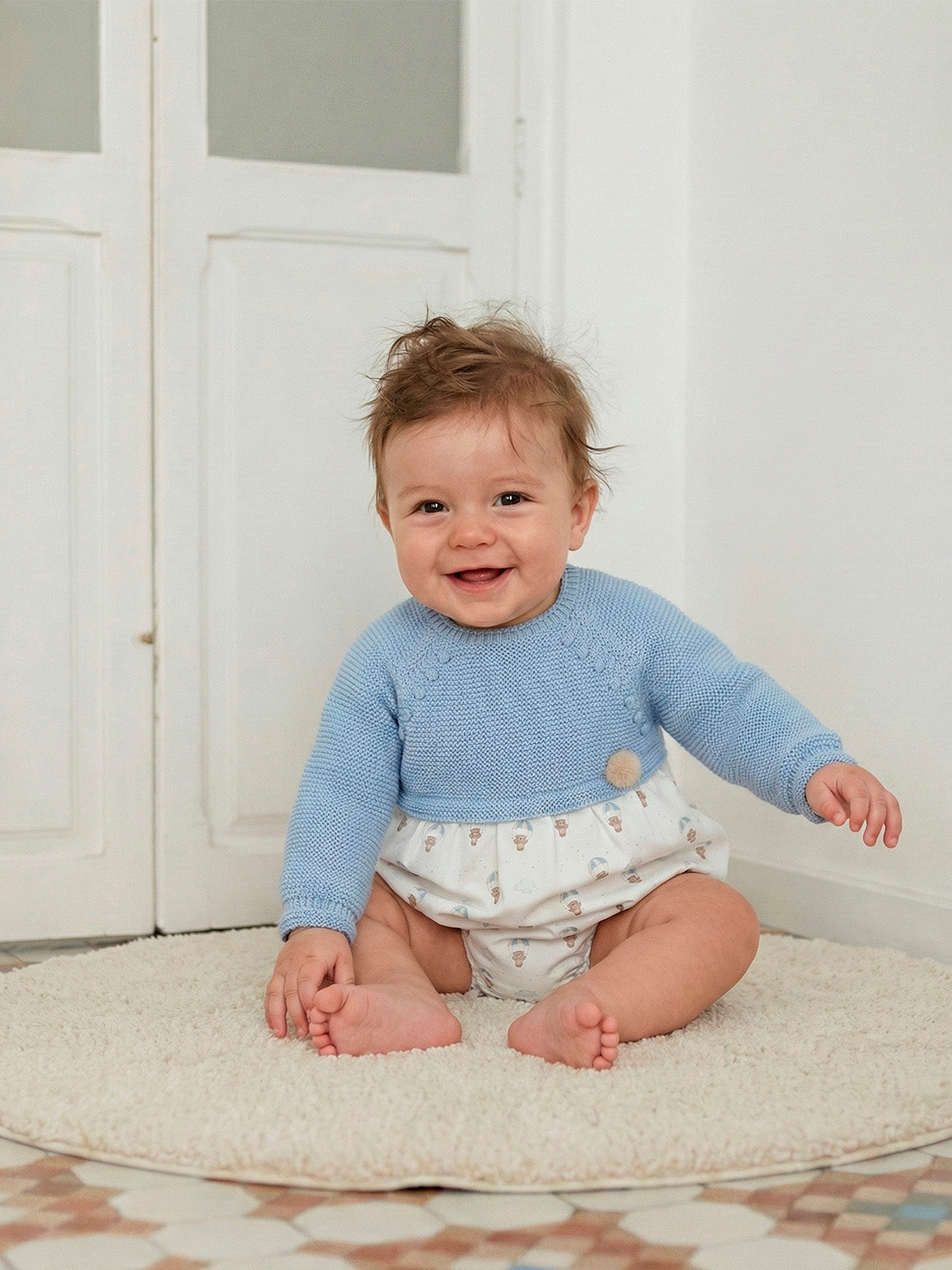 Romper 'Bear in a Parachute'