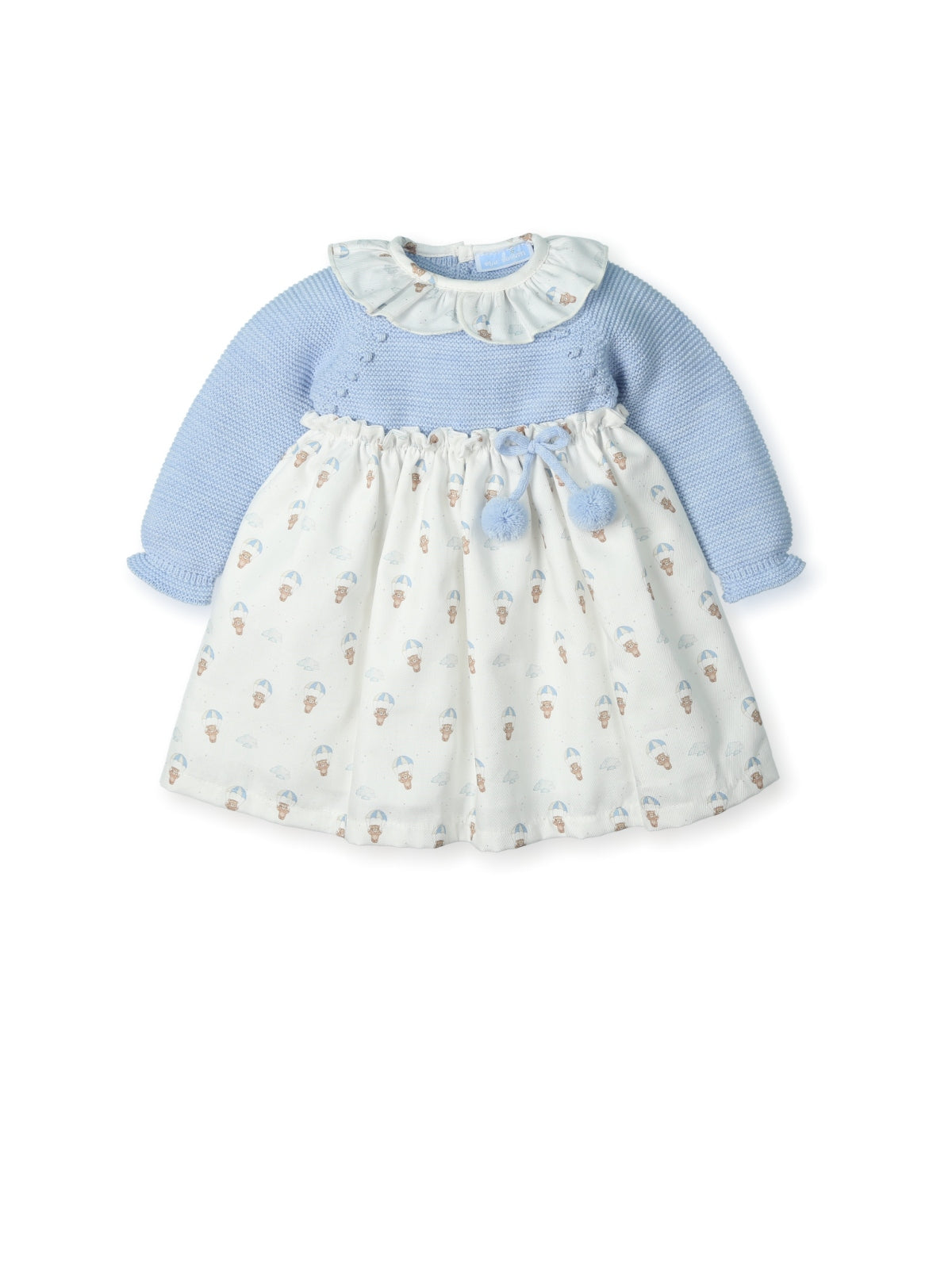 Knit Dress 'Bear in Parachute'