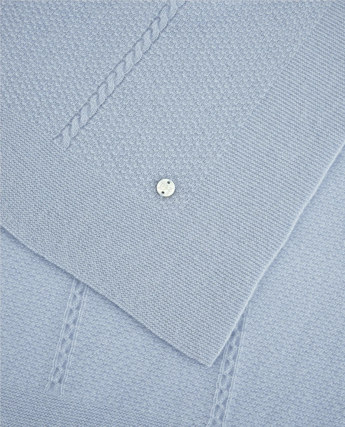 Blanket 'Essentia' Blue