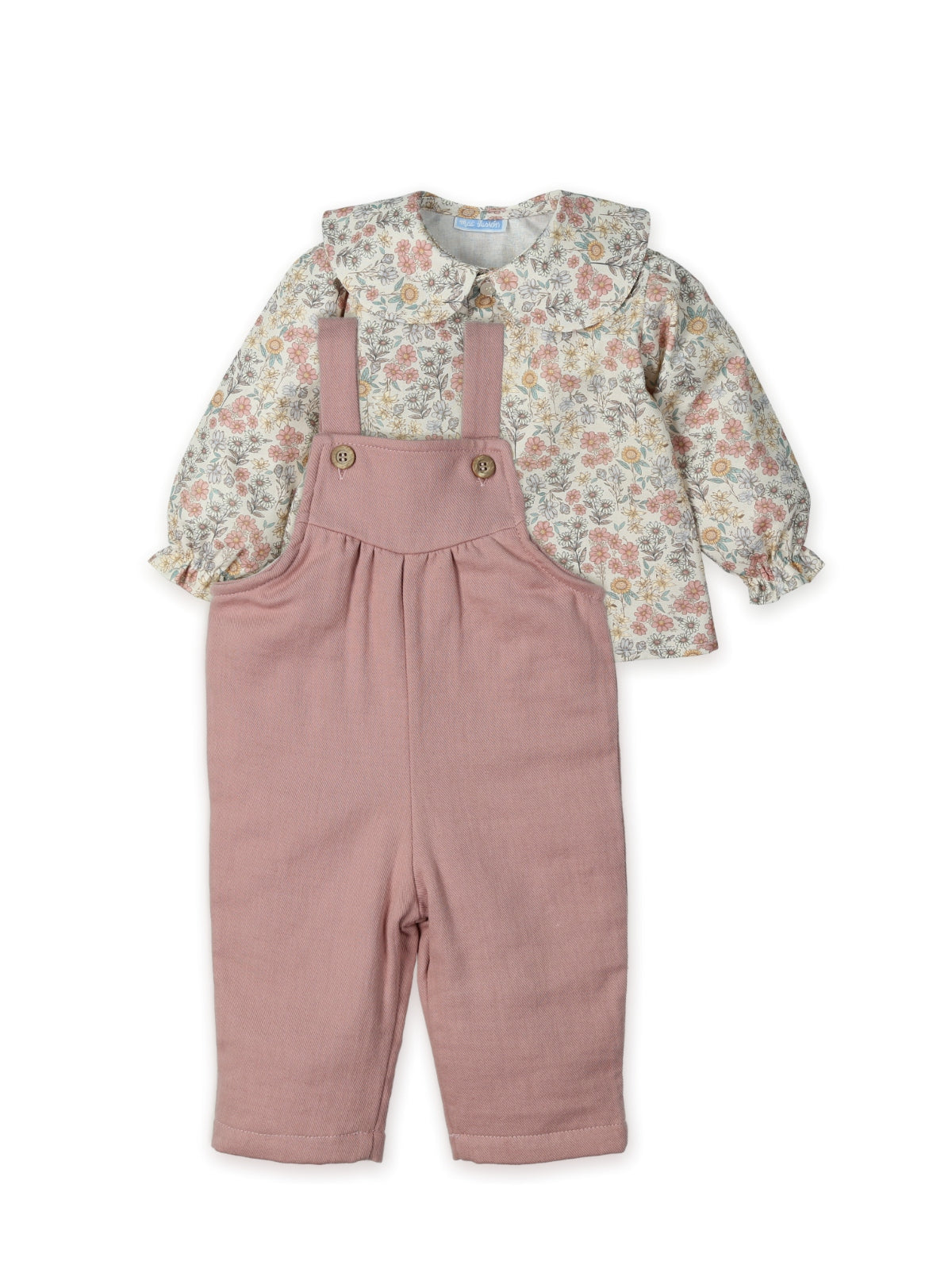 Dungaree Set 'Rosewood'