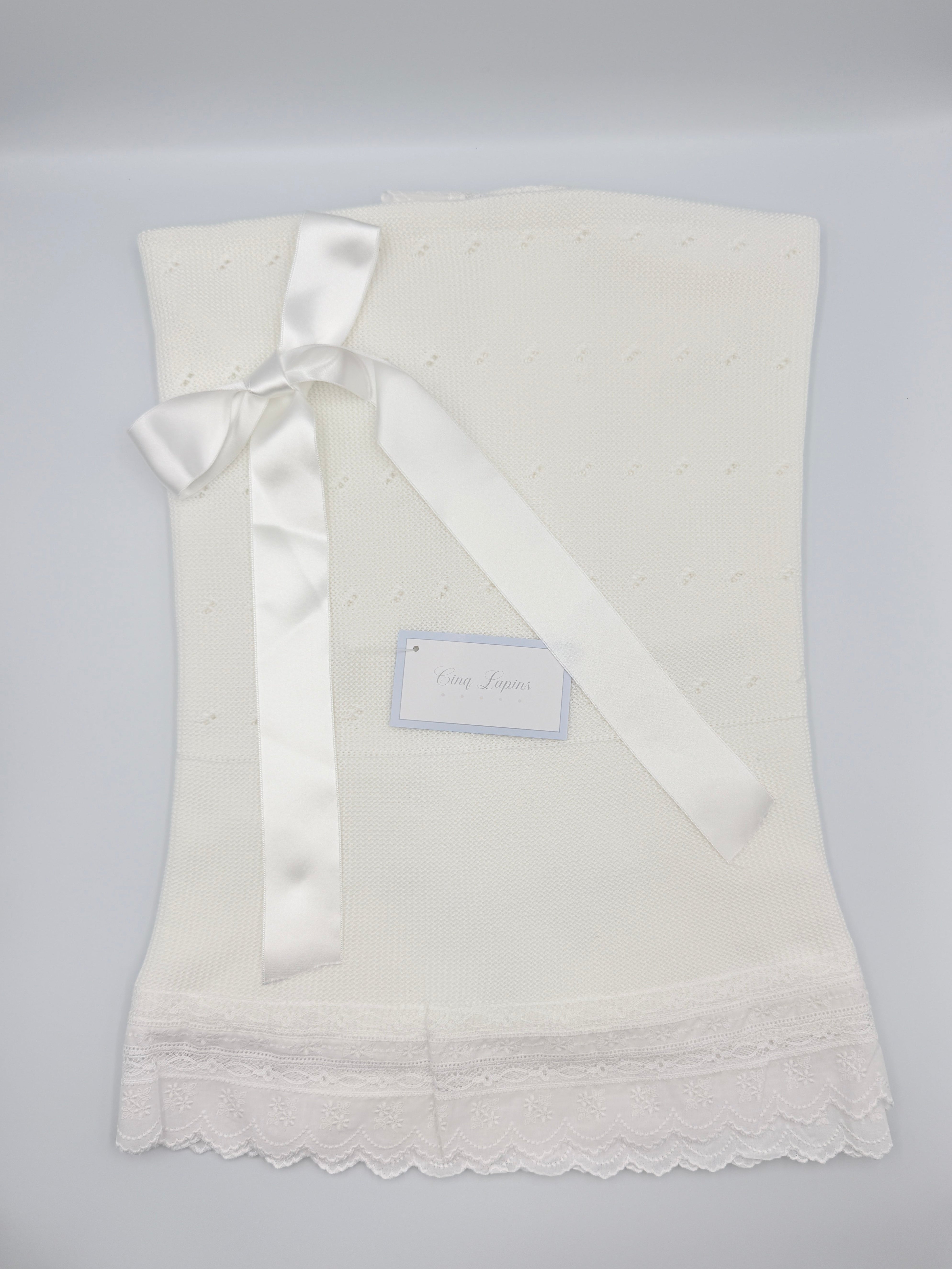 Blanket 'Anama' White