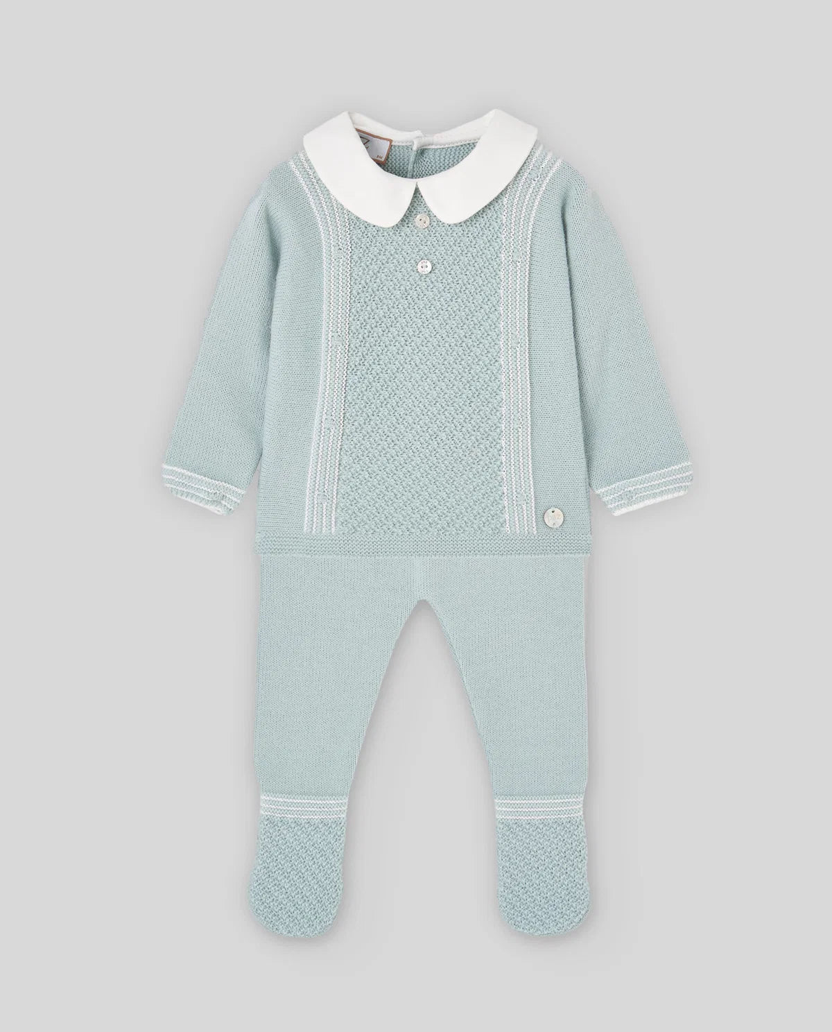 Knit Set 'Leira' Green