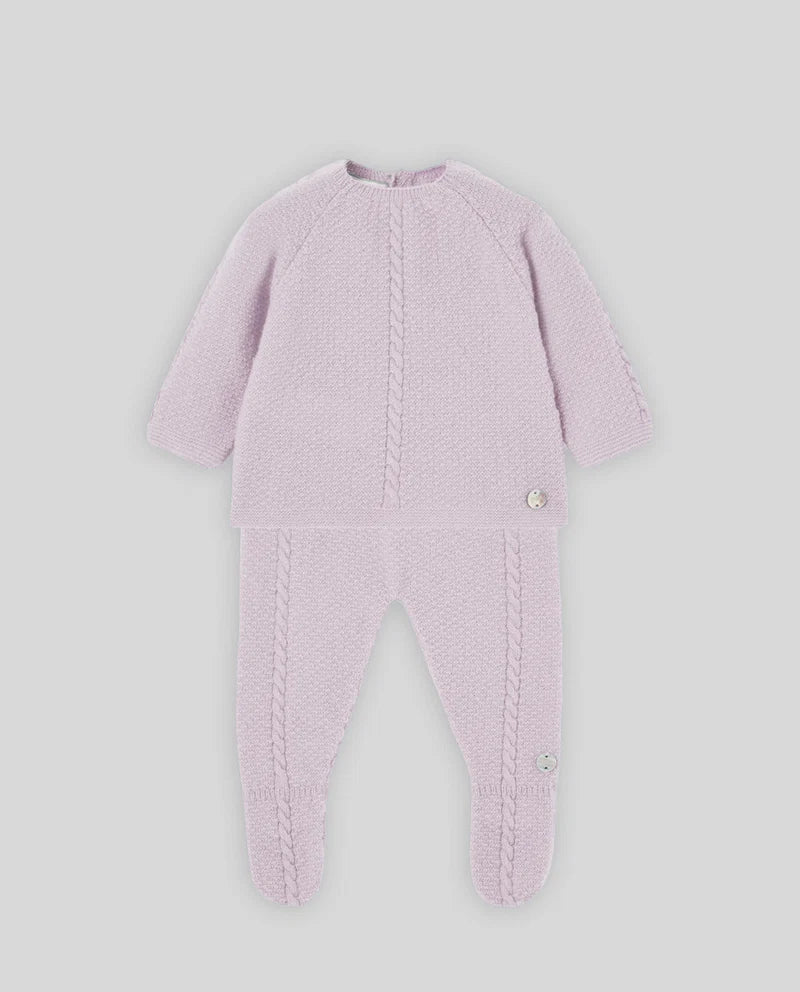 Knit Set 'Essentia' Pink