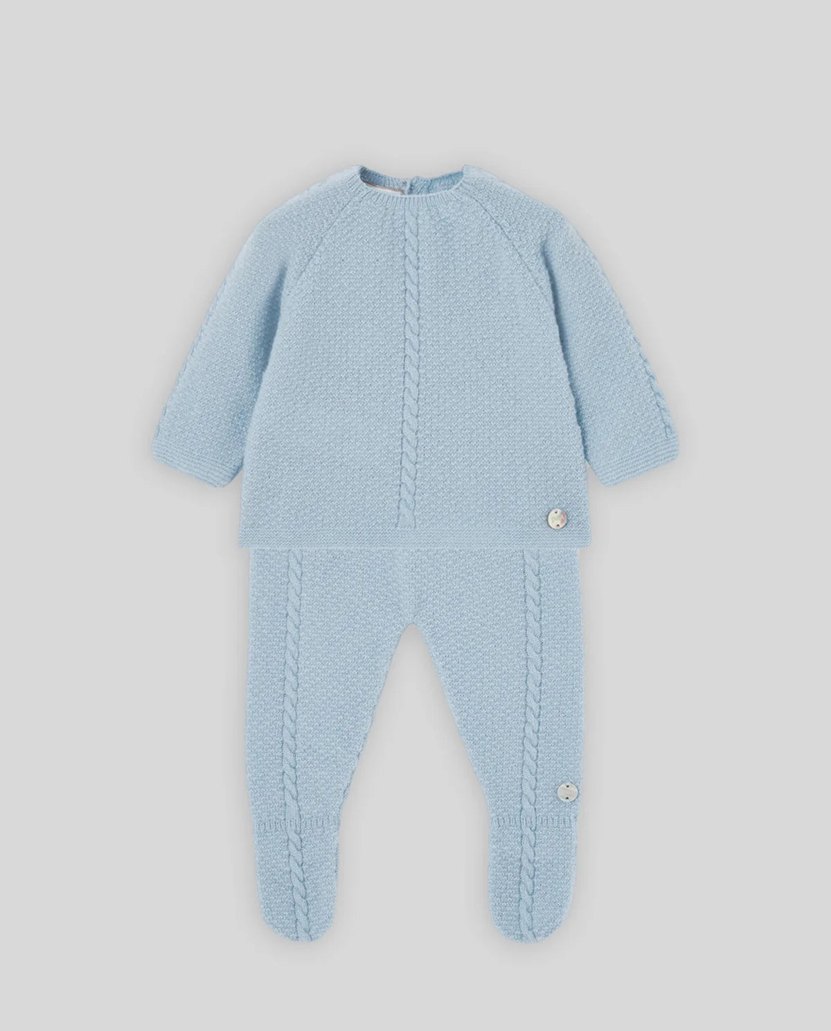 Knit Set 'Essentia' Blue