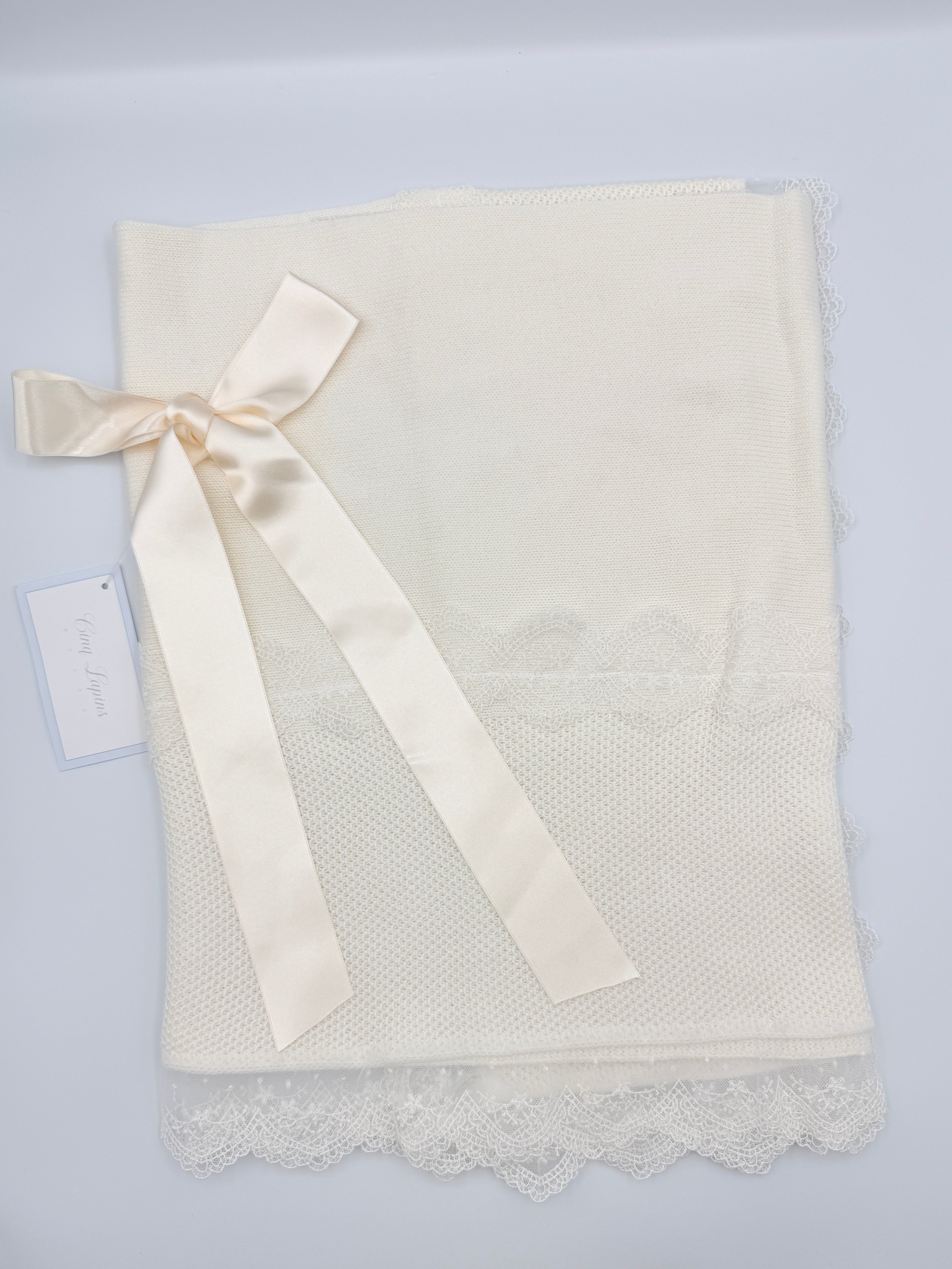 Blanket 'Picos' Beige