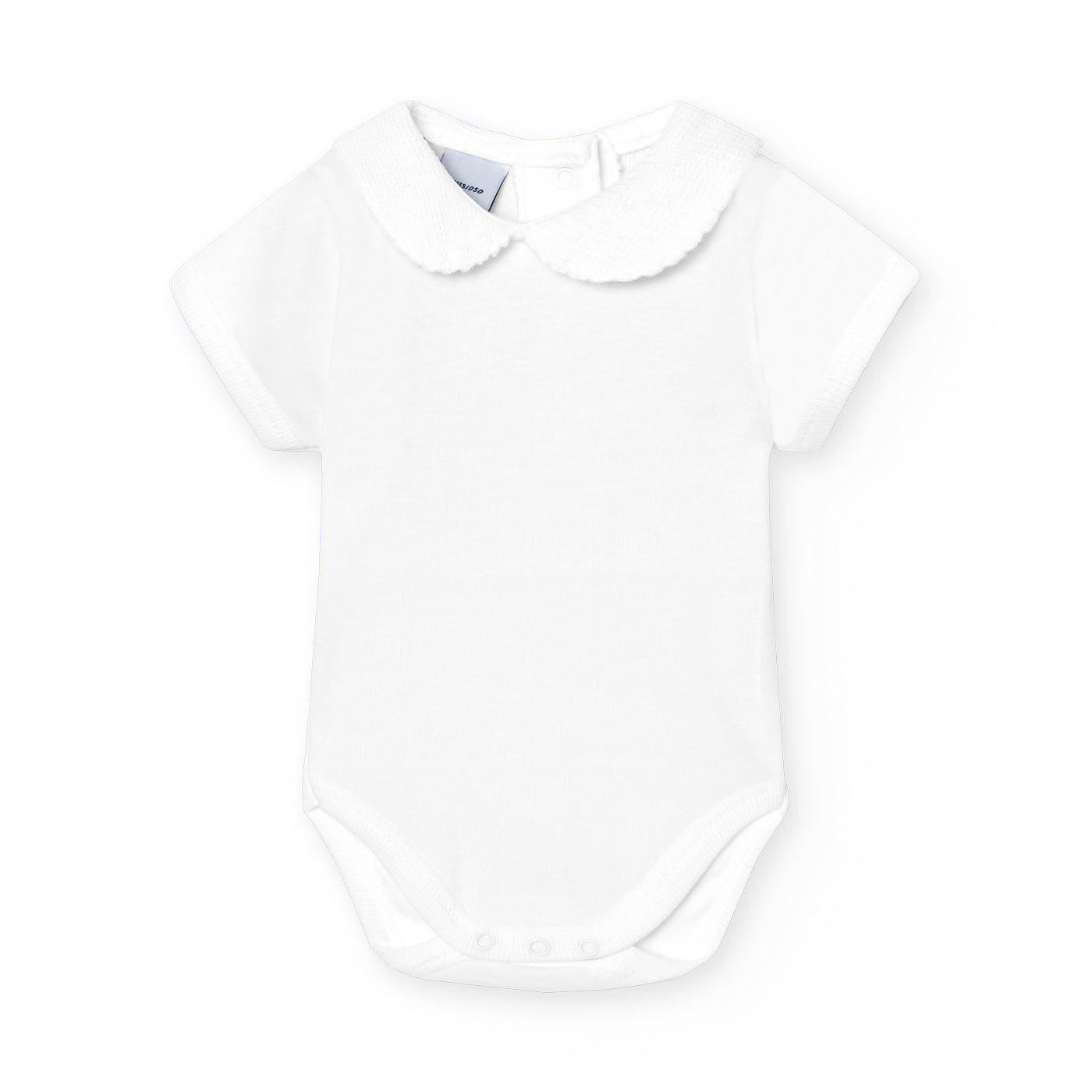Onesie 'Piquet Collar' White