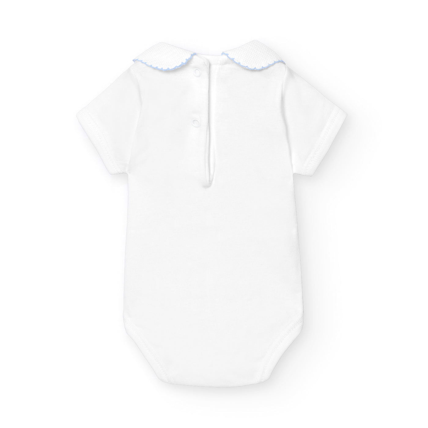 Onesie 'Piquet Collar' Baby Blue