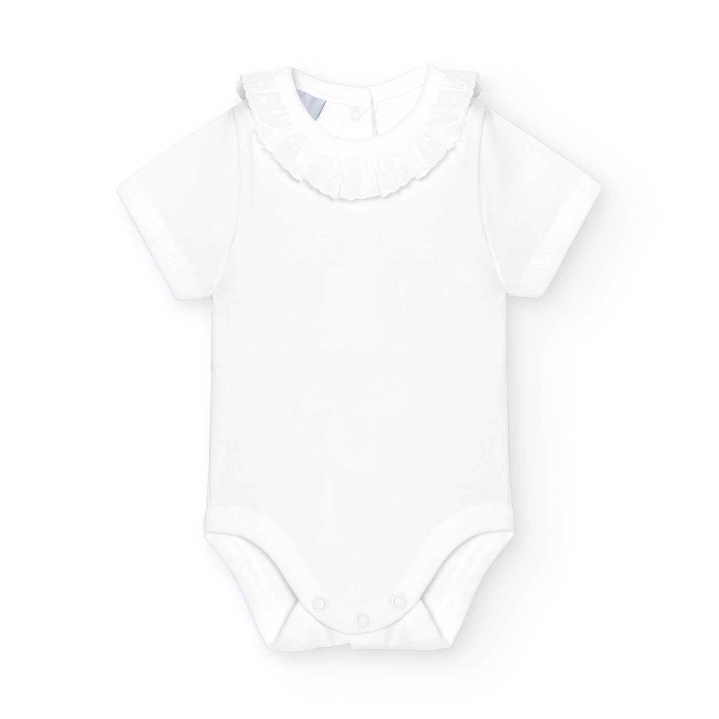 Onesie 'Batiste Collar' White