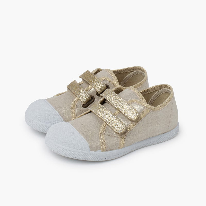 Sneaker Velcro Glitter