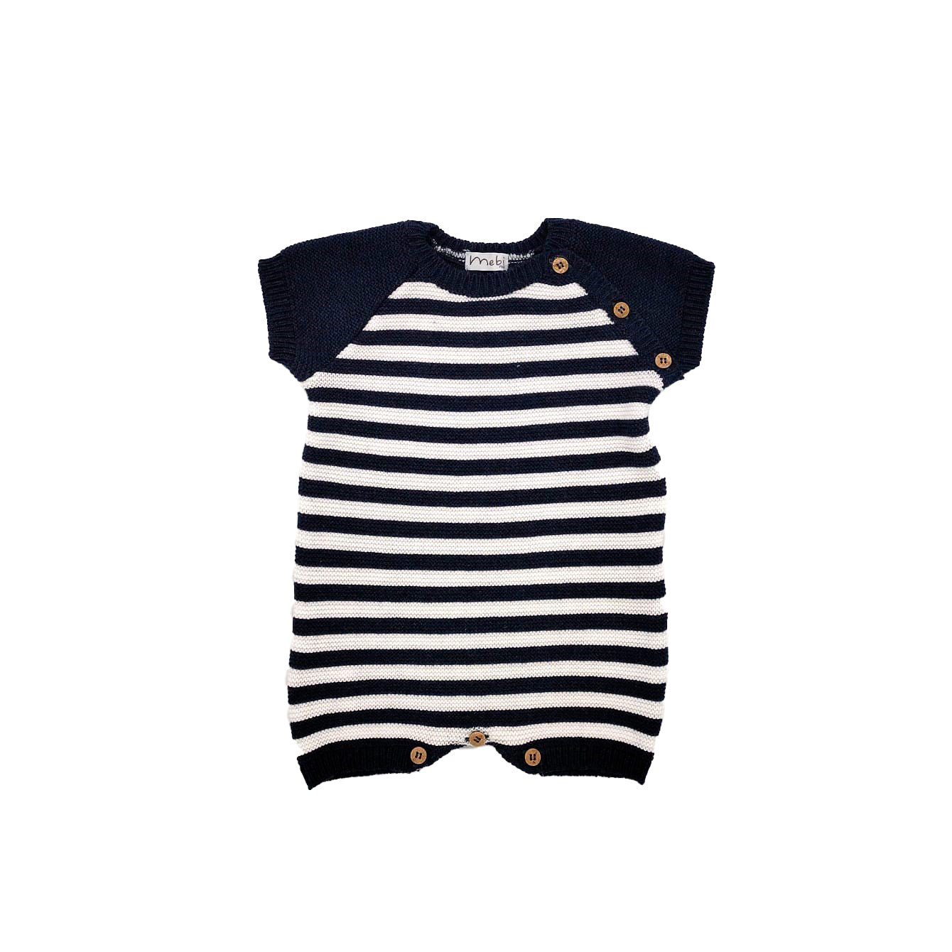 Knit Romper Stripes