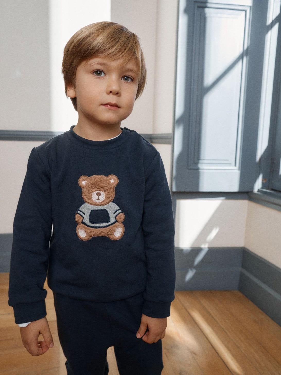 Pant Set 'Teddy' Navy