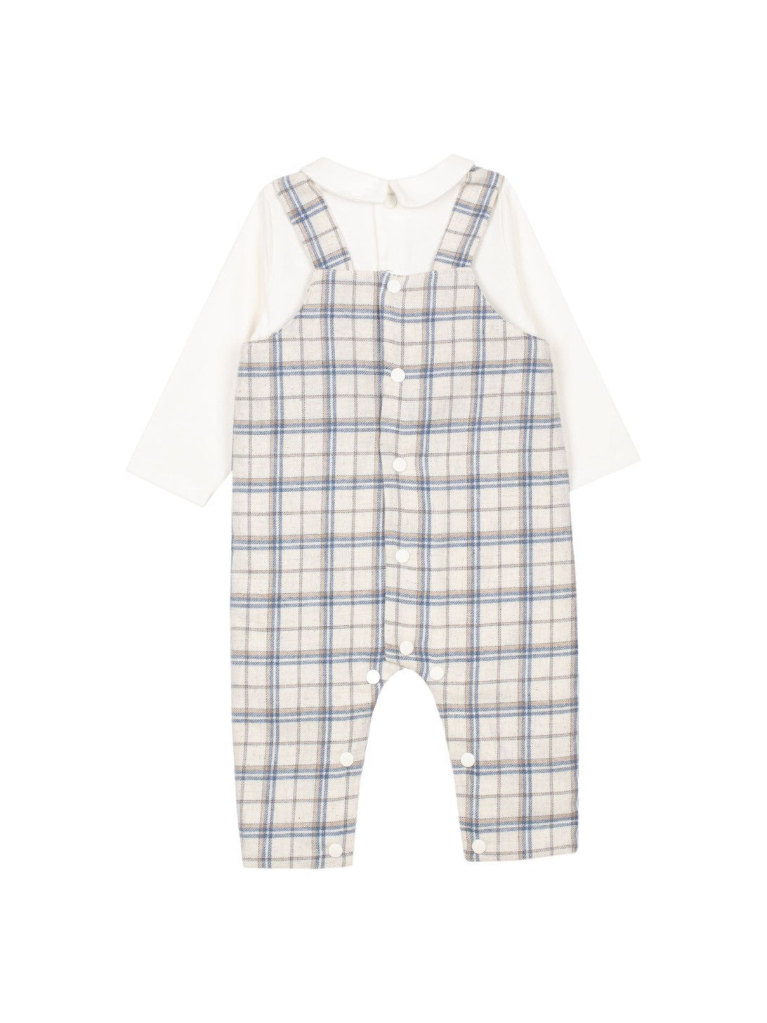 Romper 'Checkered Brown'
