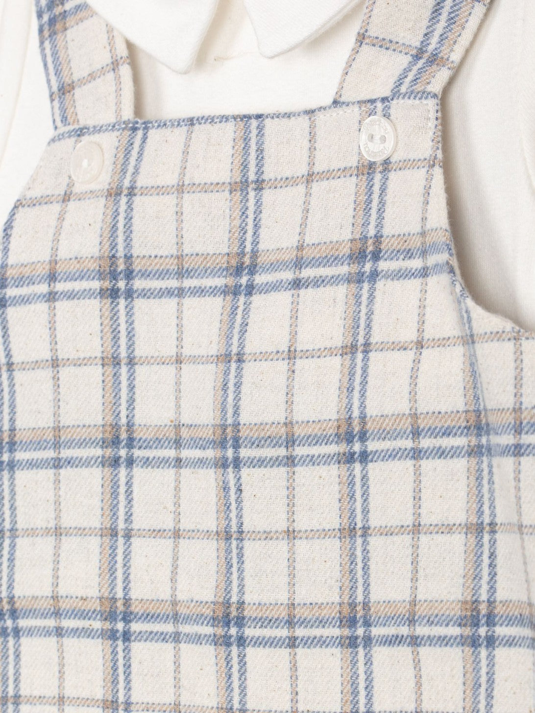 Romper 'Checkered Brown'