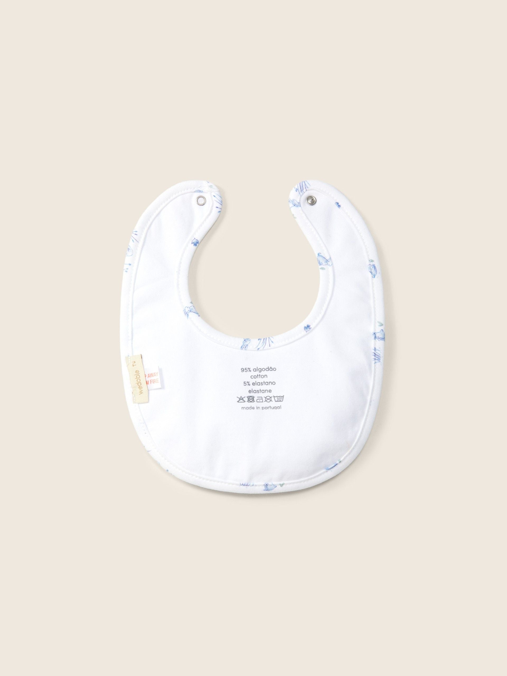 Bib 'Conejito Blue'