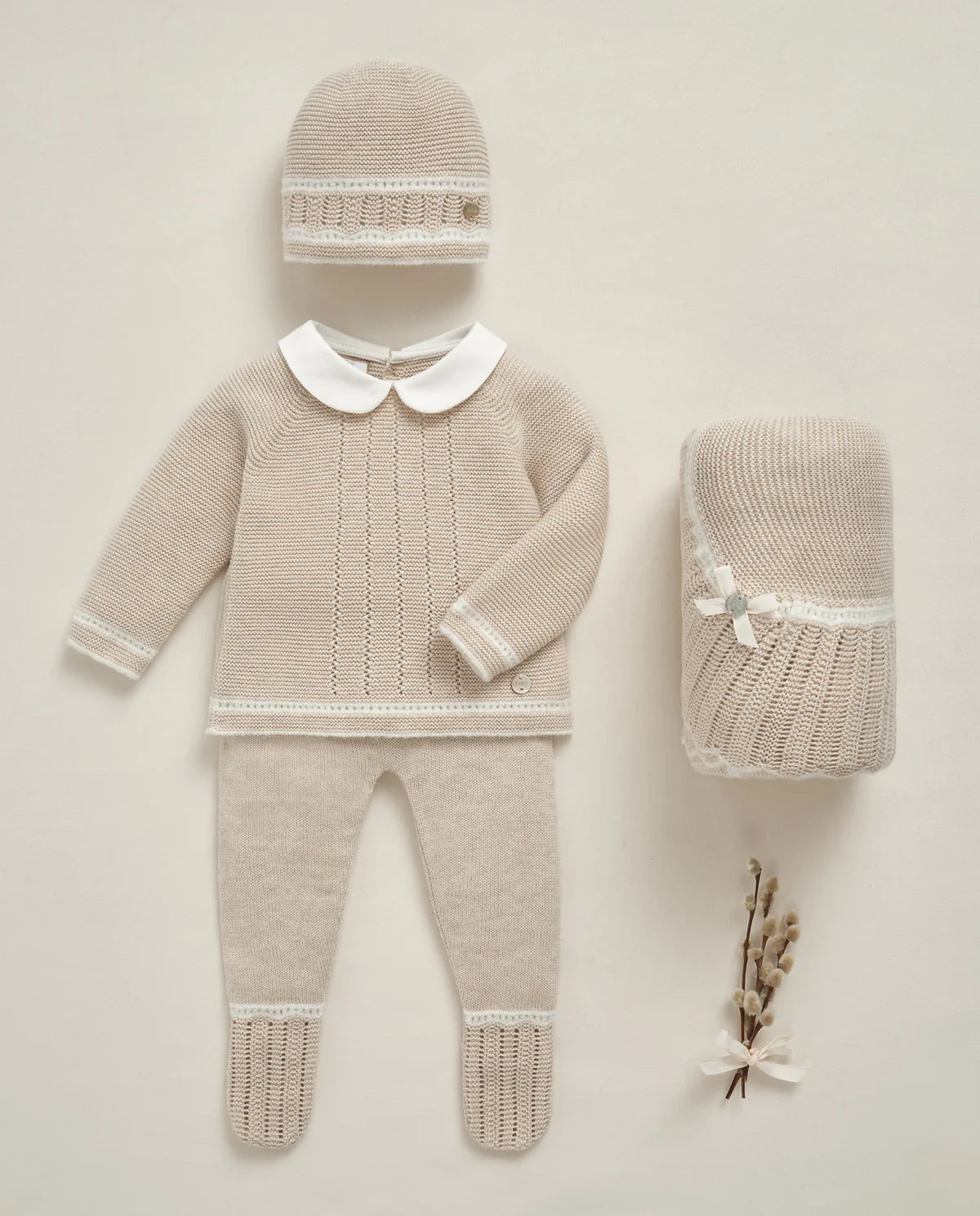 Knit Set 'Lua' Oatmeal