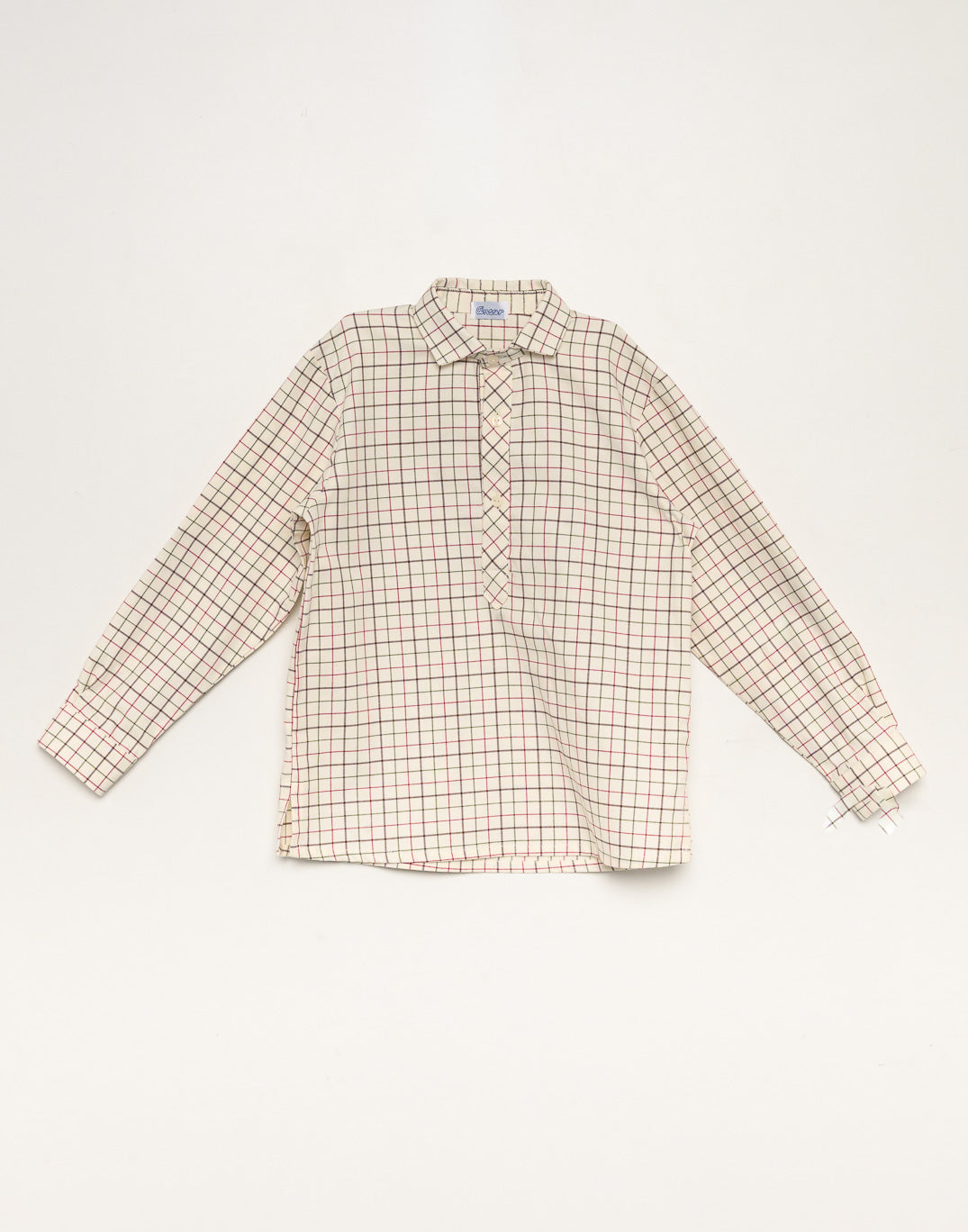 Shirt 'Cuadros Granate'