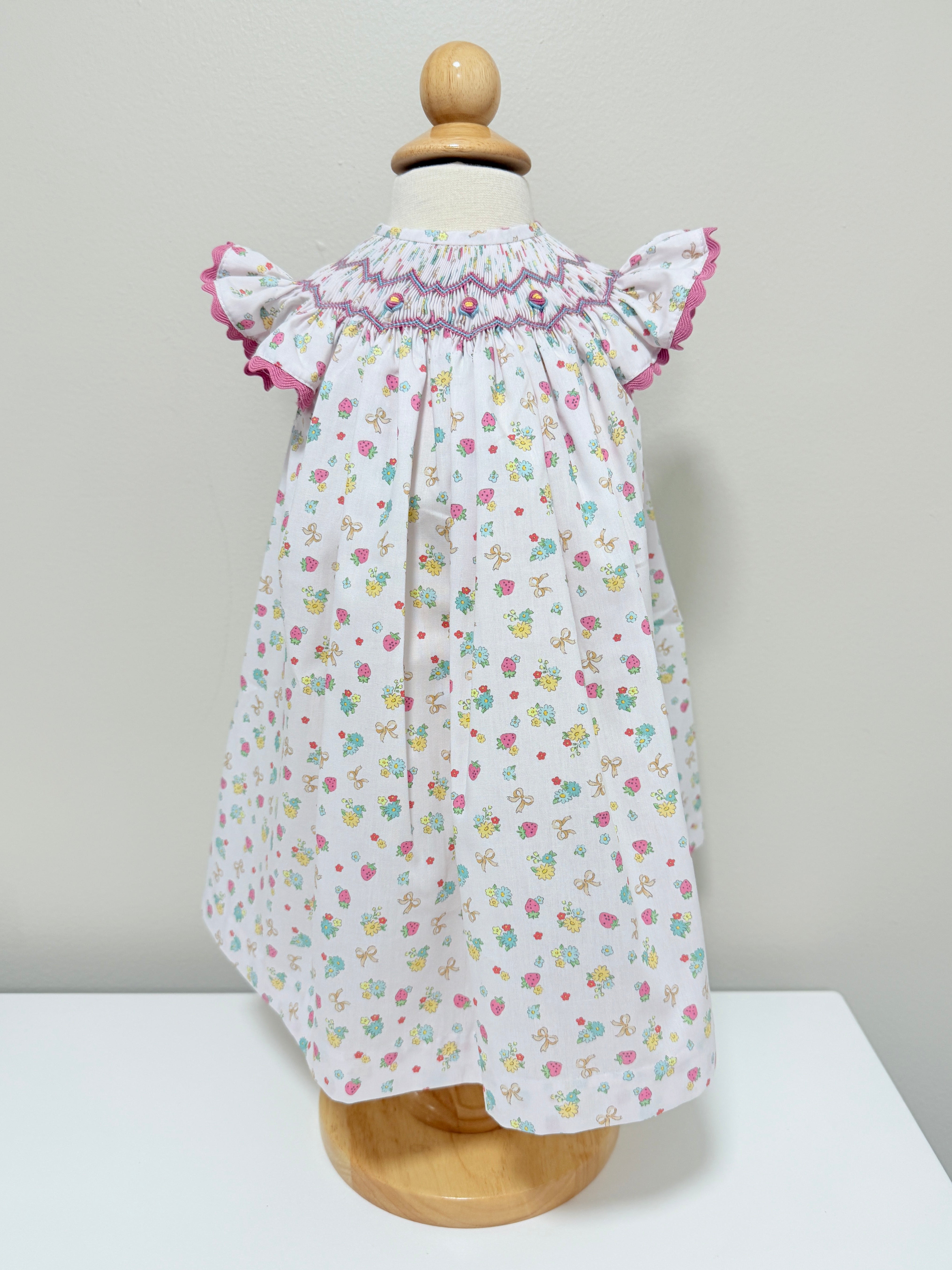 Smock Dress 'Strawberry'