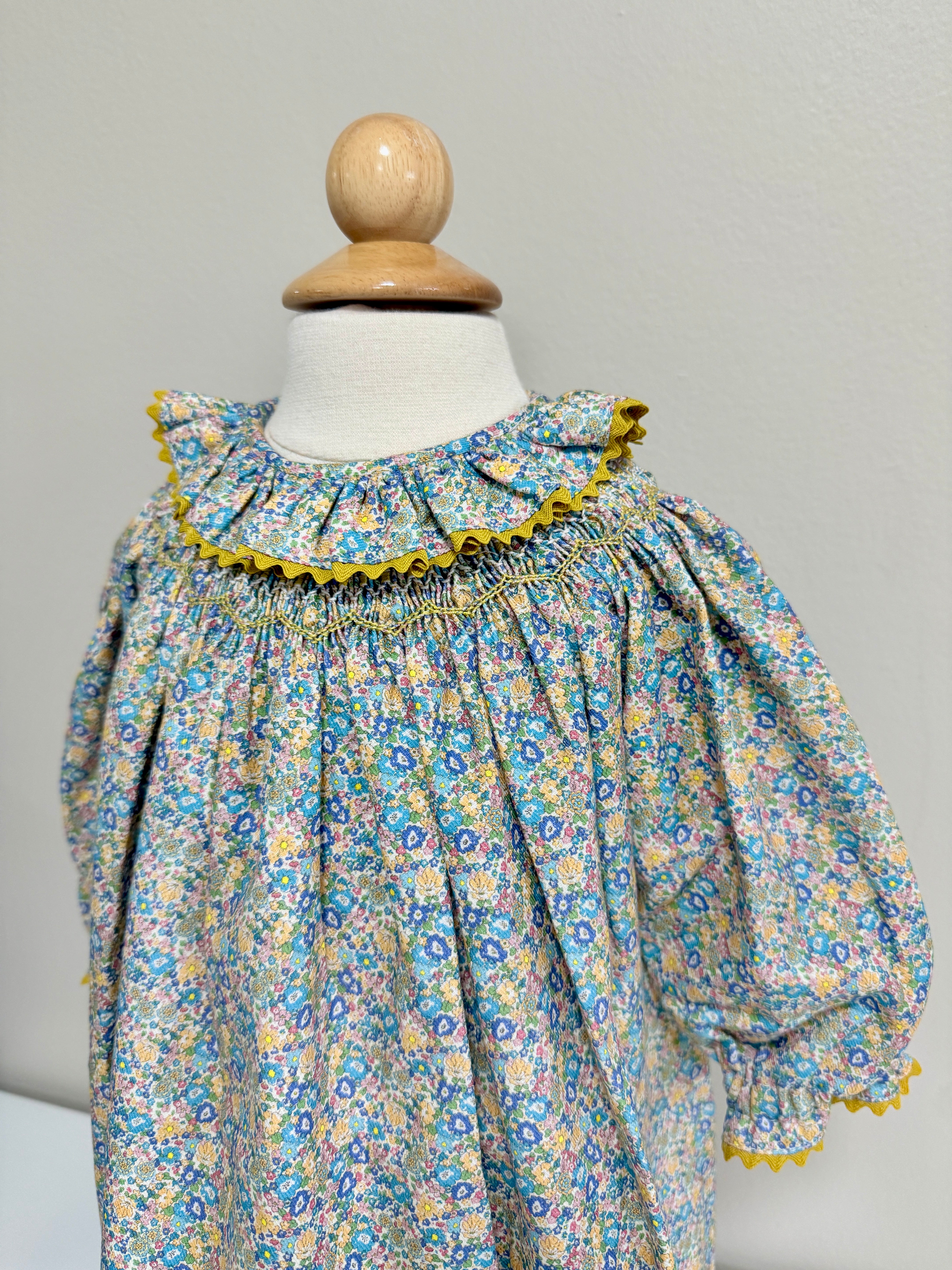 DBB 'Ophelia' Smock Dress Yellow