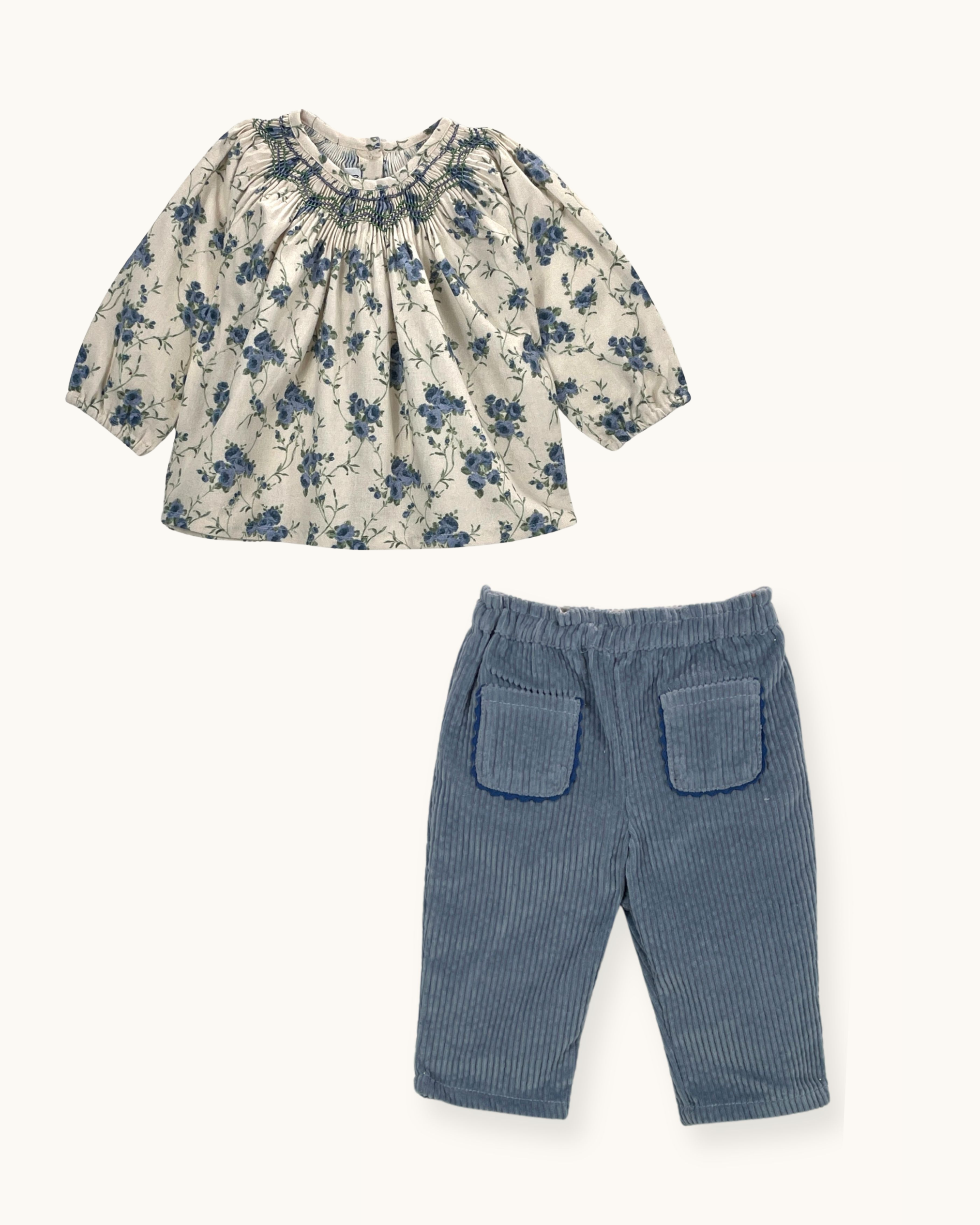 Baby Set 'Blue Brush'