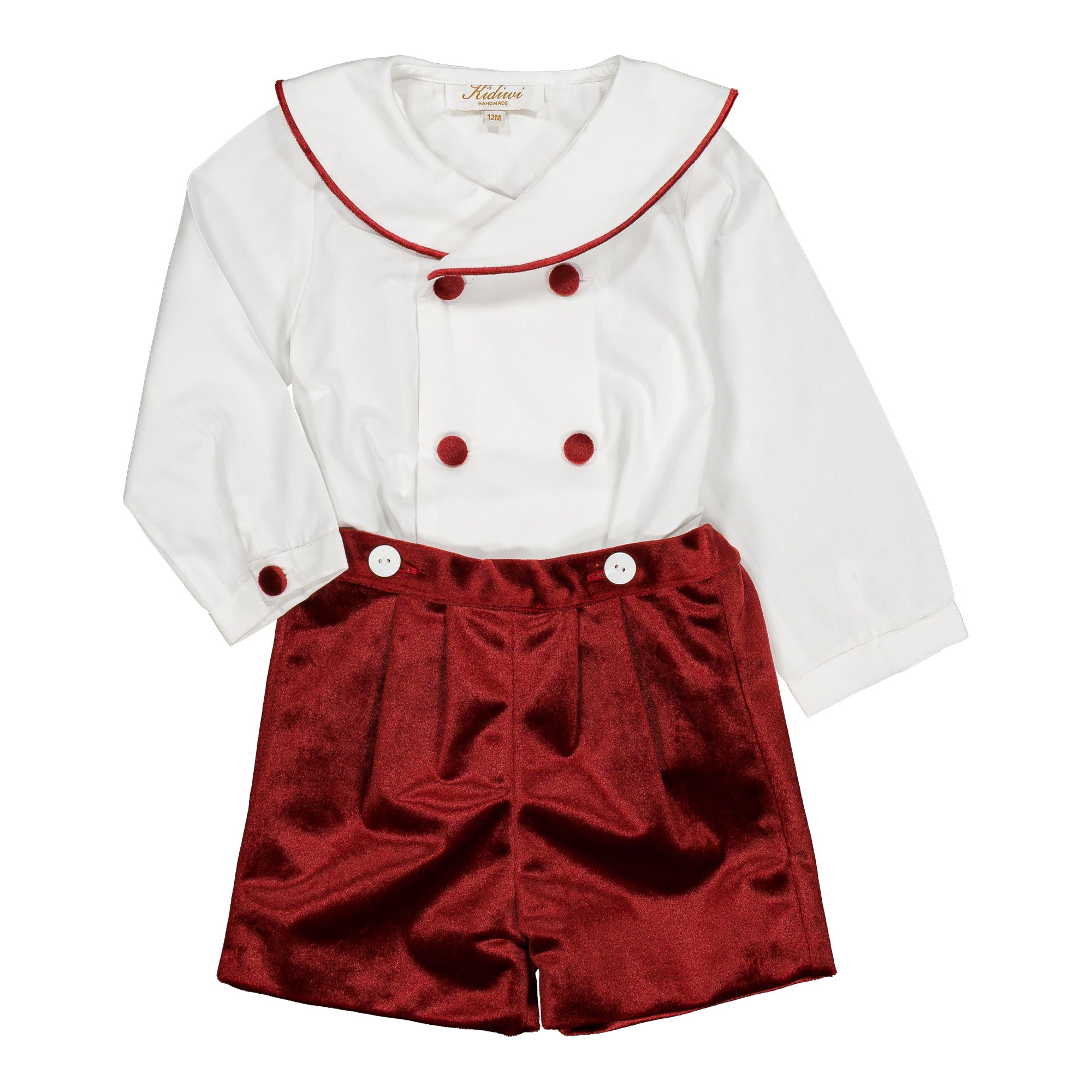 [PREORDER] Boy Set 'Bartholome' Red
