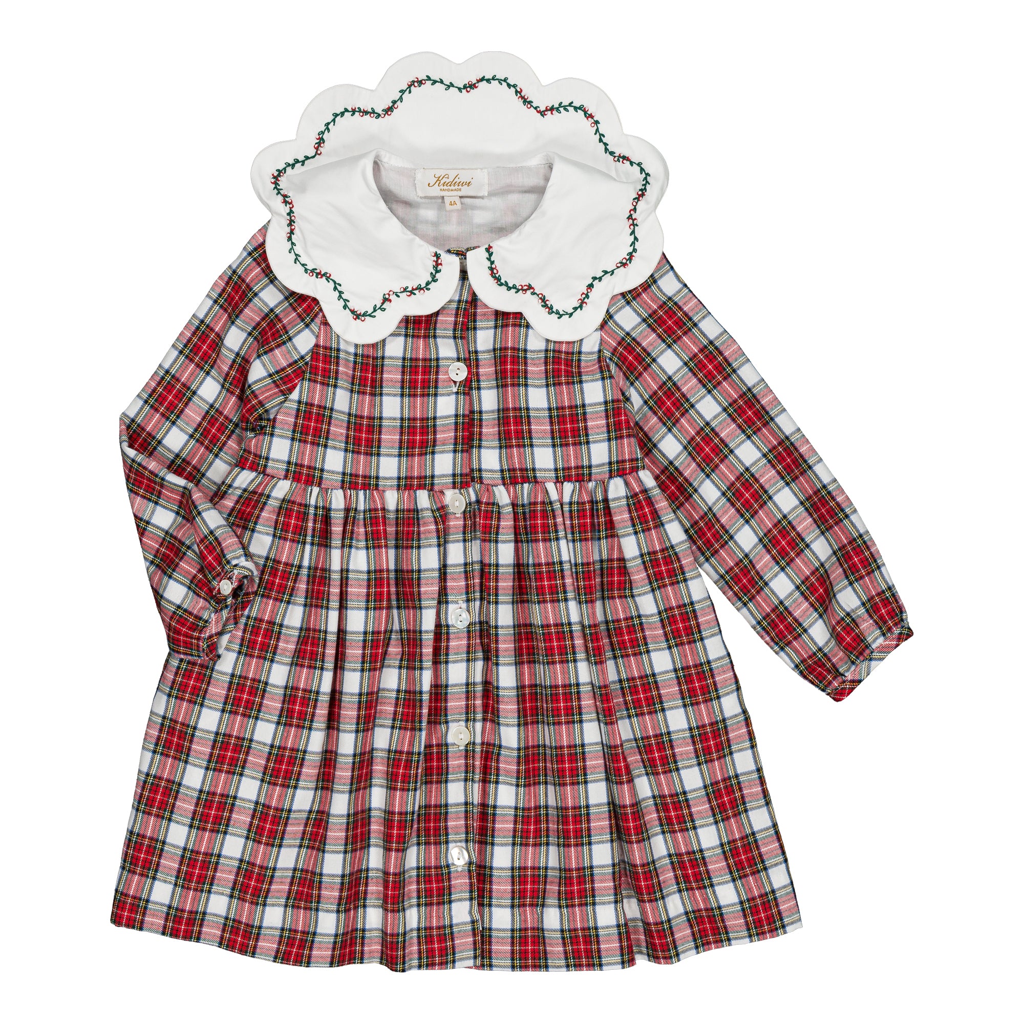 [PREORDER] Smock Dress 'Colette' Tartan