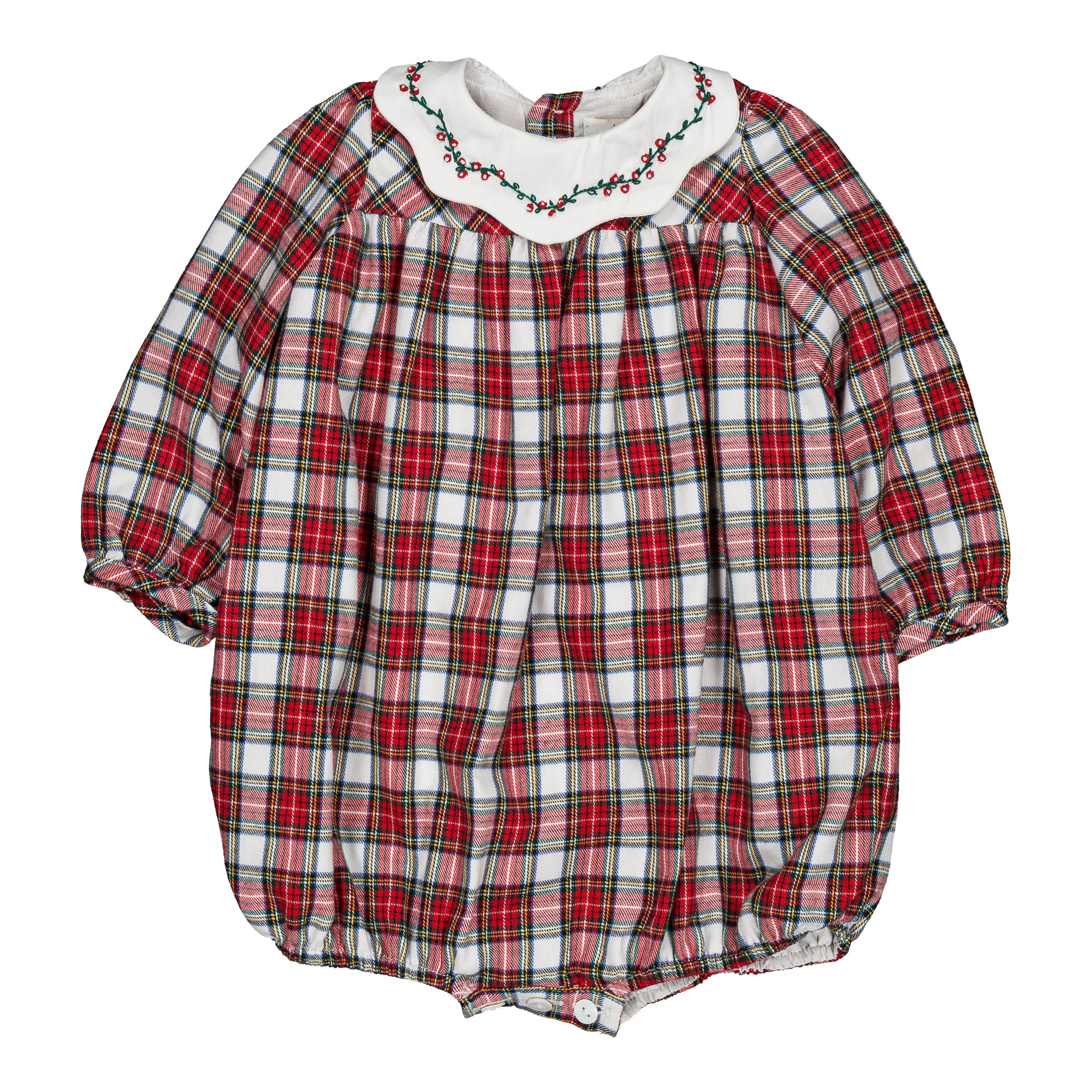 [PREORDER] Smock Romper 'Charlotte' Tartan