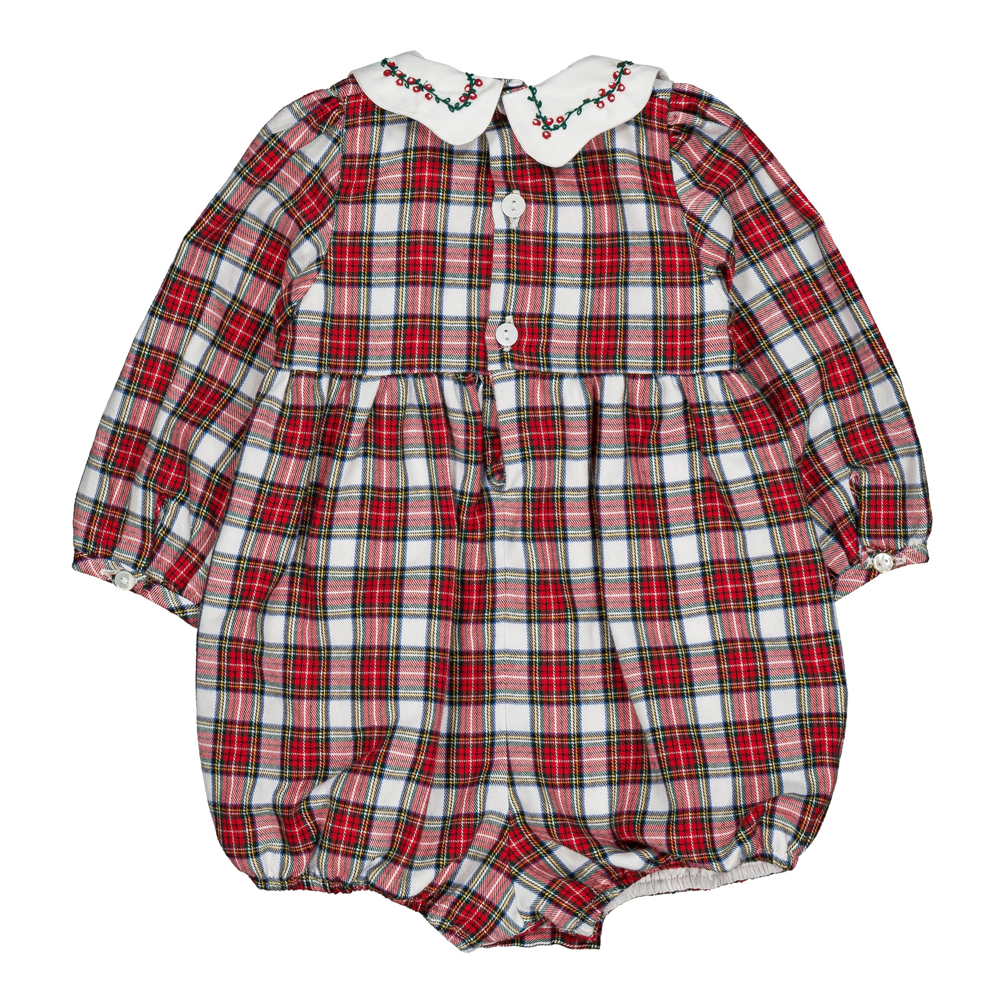 [PREORDER] Smock Romper 'Charlotte' Tartan