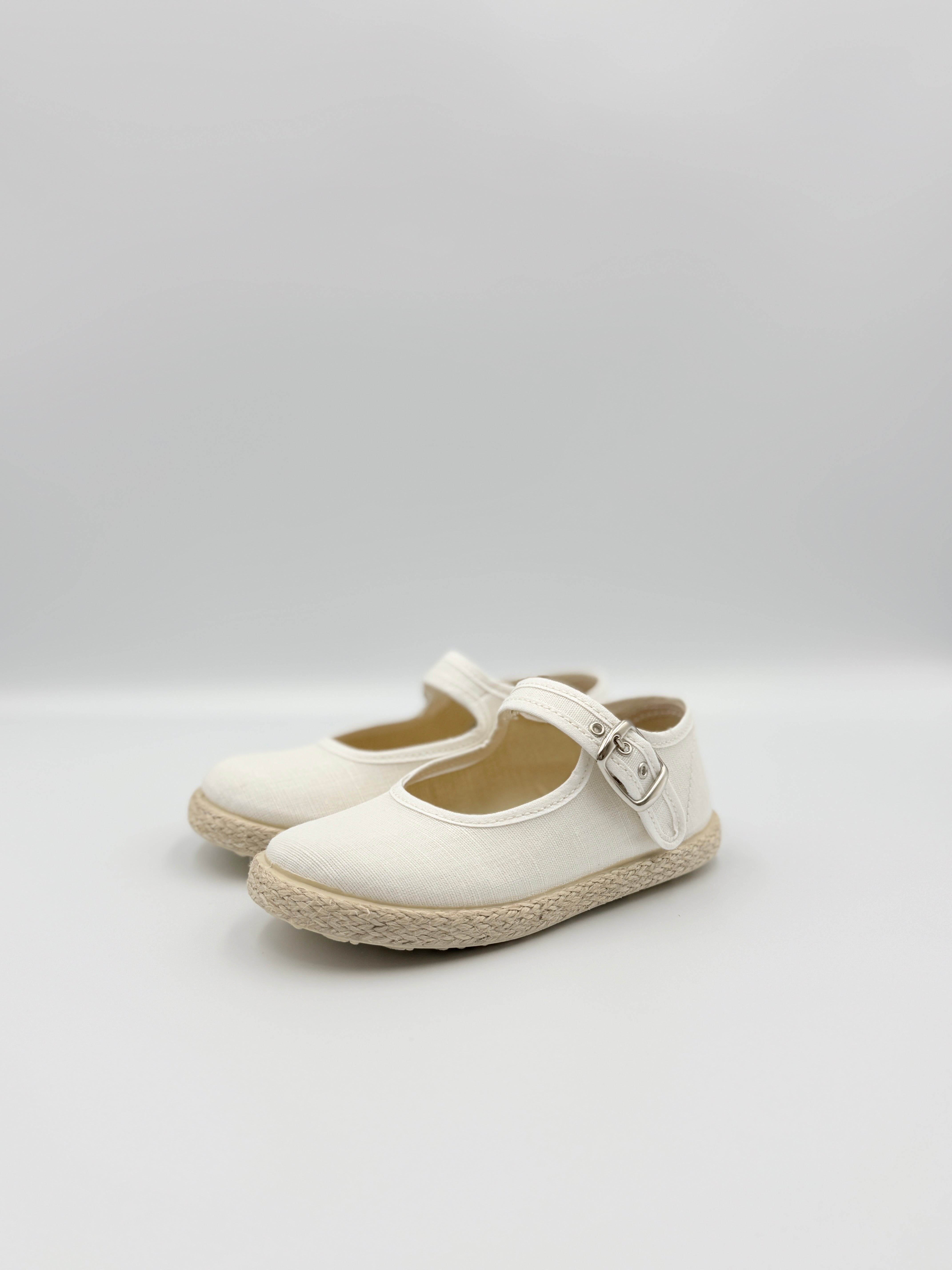 Mary Jane 'Linus Jute' Beige