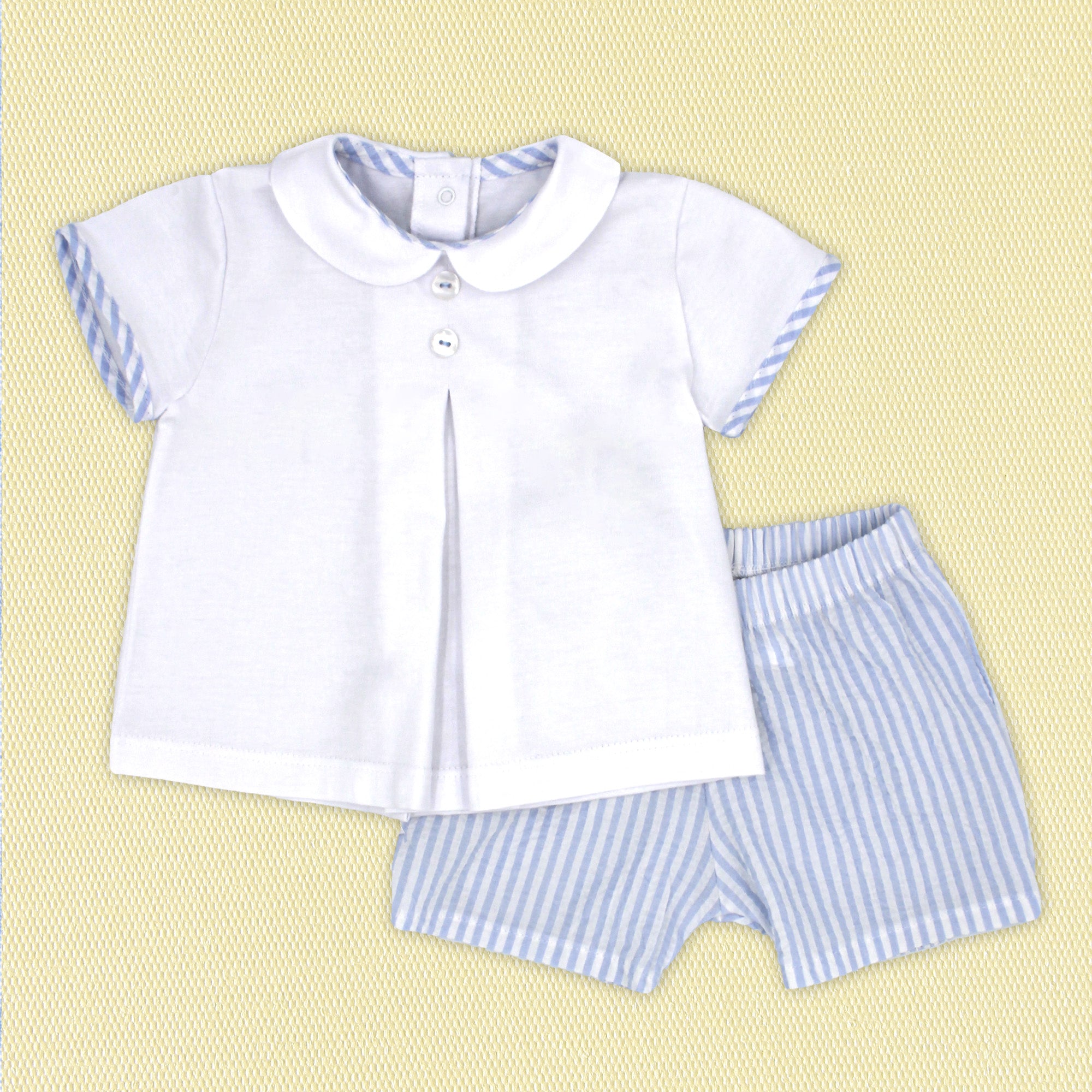 Short Set 'Seersucker Stripes'