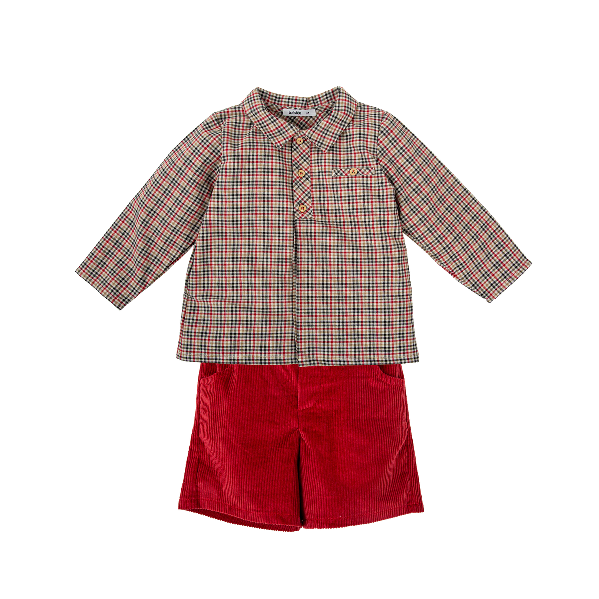 Short Set 'Copo' Long Sleeve