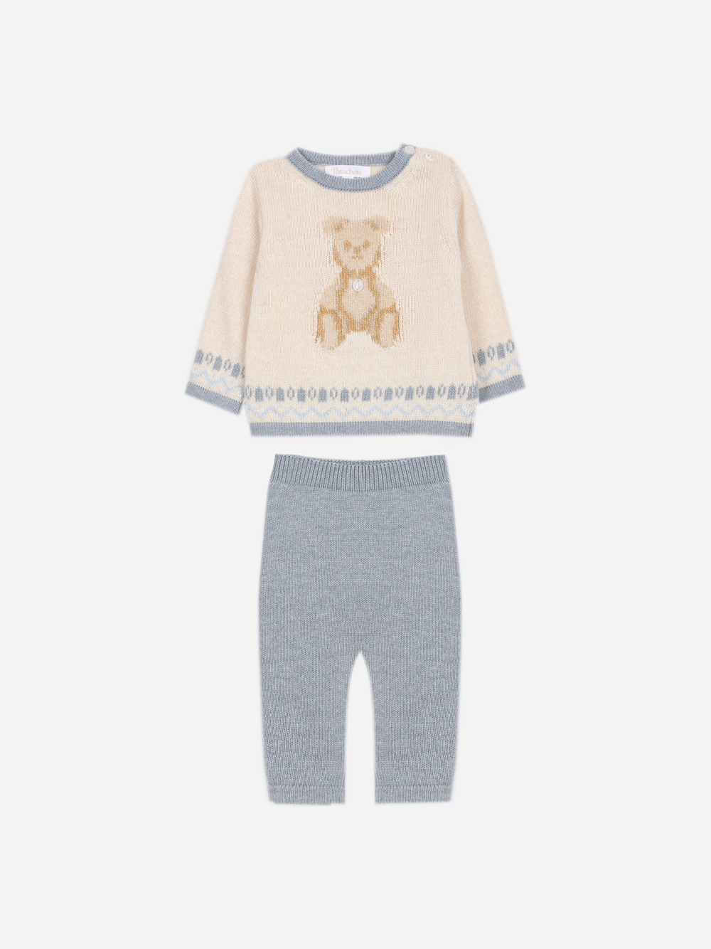 Knit Set 'Teddy Bear'