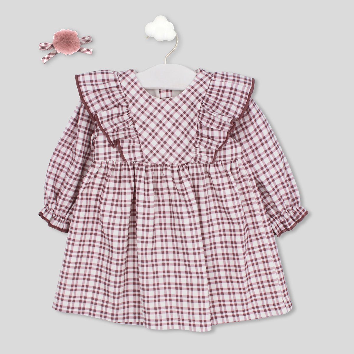 Dress 'Petit Lila' Gingham