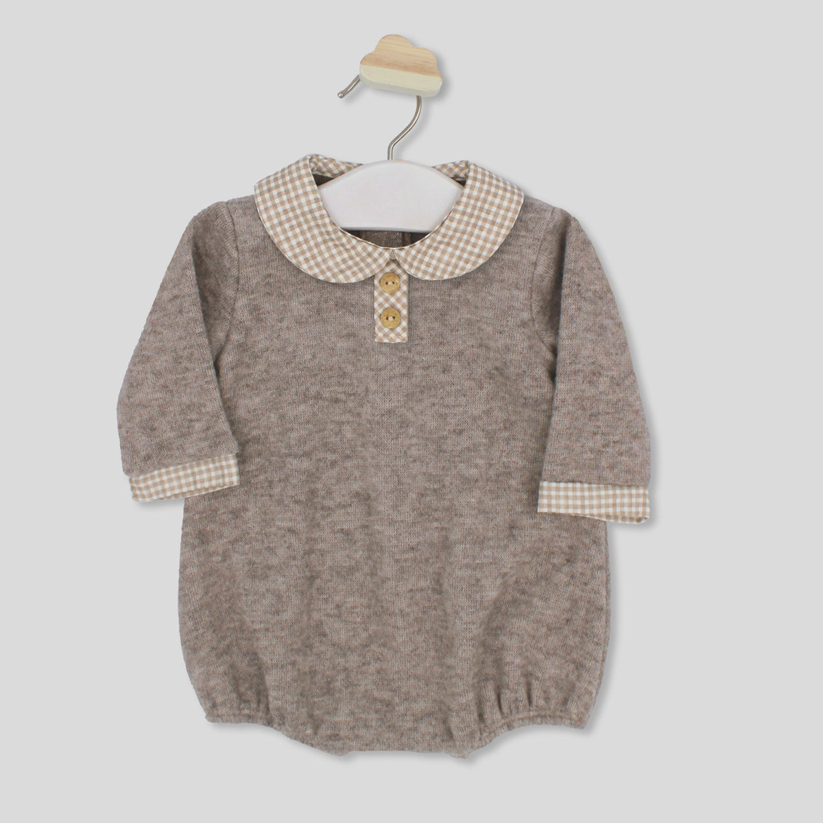 Romper 'Tiny Taupe'