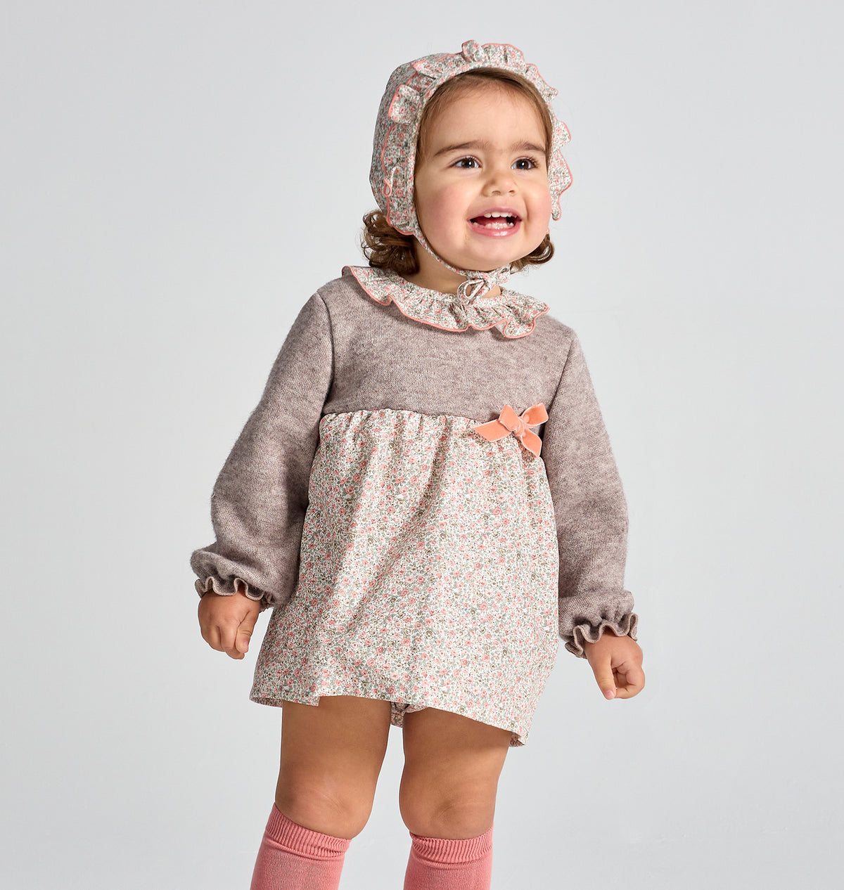 Bloomer Set 'Tiny Taupe' Floral