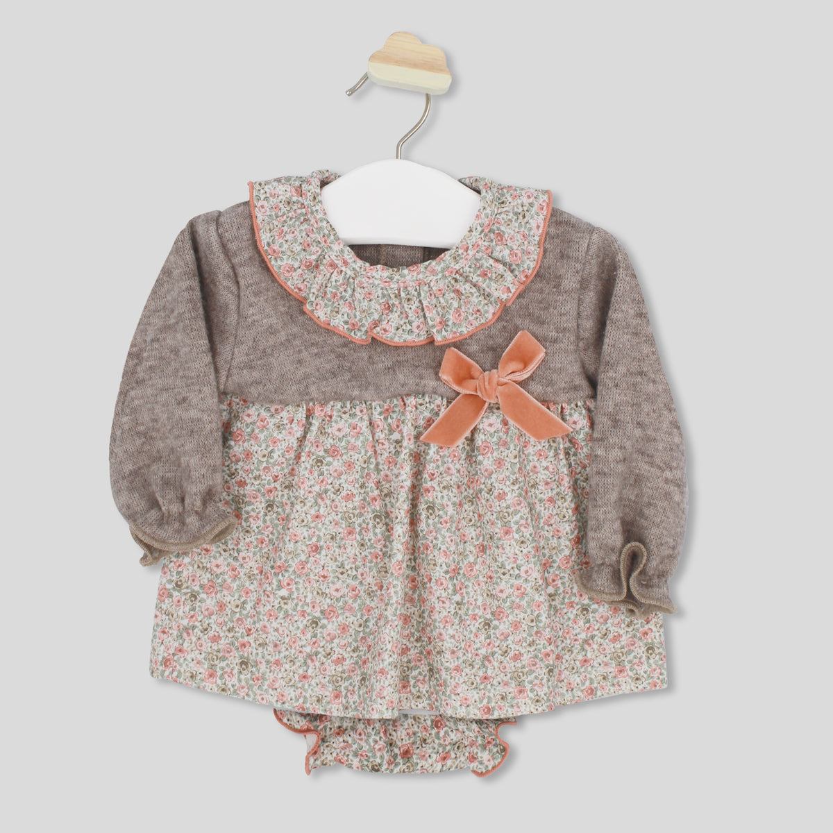 Bloomer Set 'Tiny Taupe' Floral