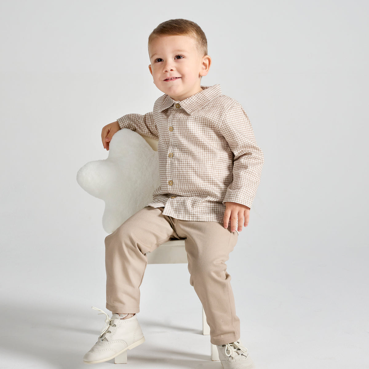 Pant Set 'Tiny Taupe'