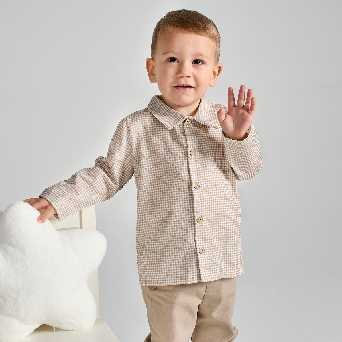 Pant Set 'Tiny Taupe'